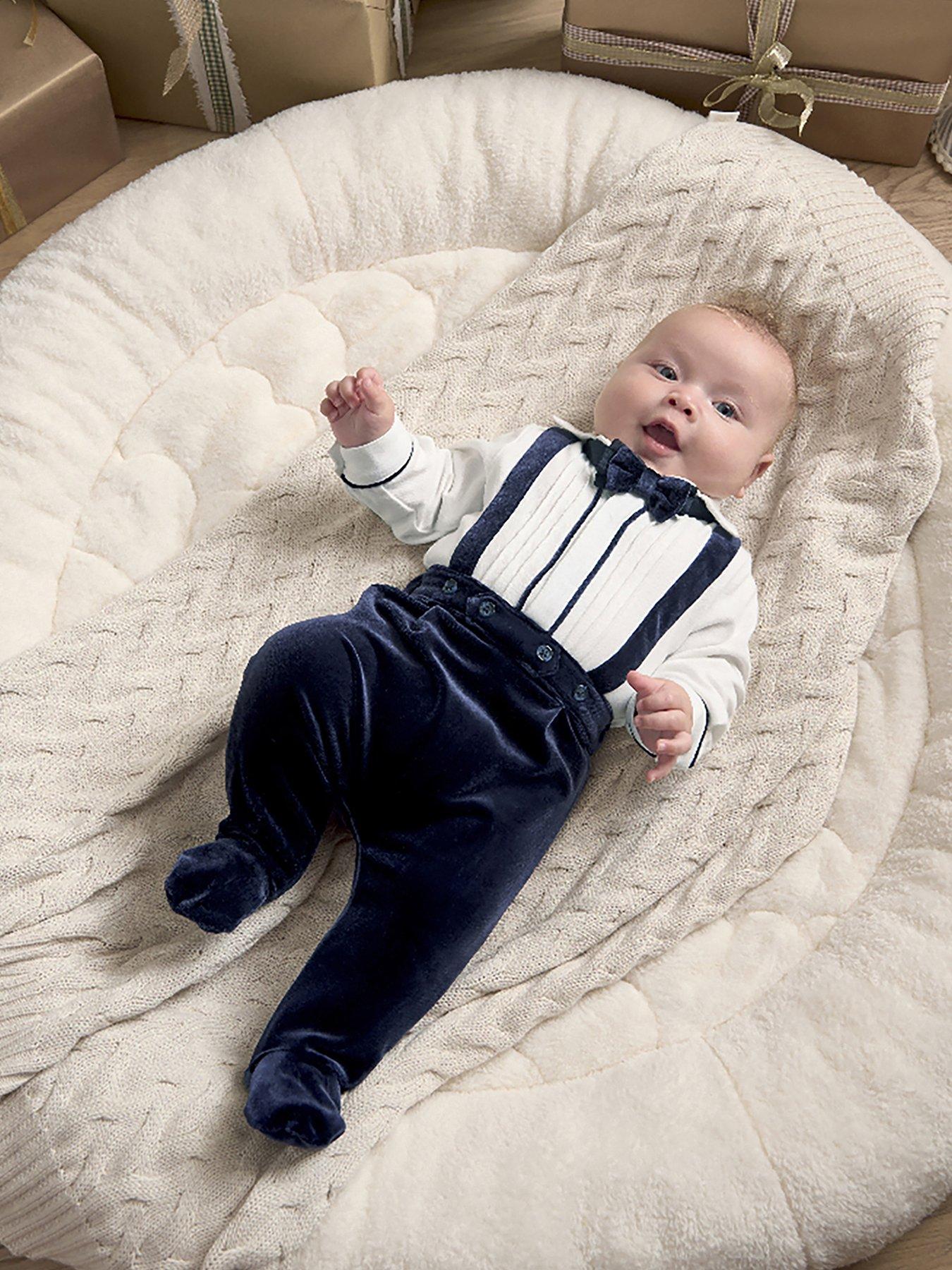 mamas-papas-baby-boys-2-piece-mock-tuxedo-blue