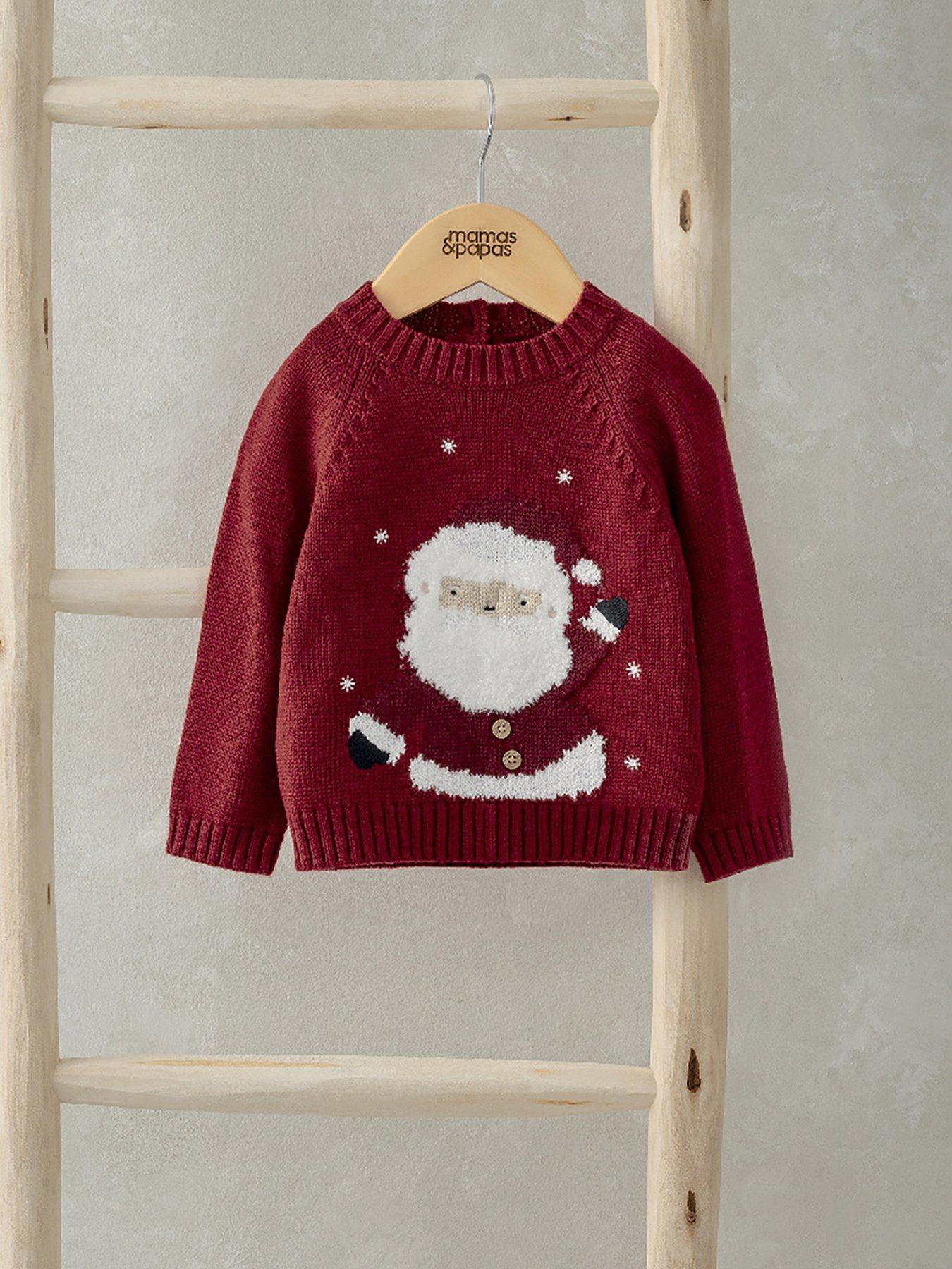 mamas-papas-baby-boys-santa-christmas-jumper-redback