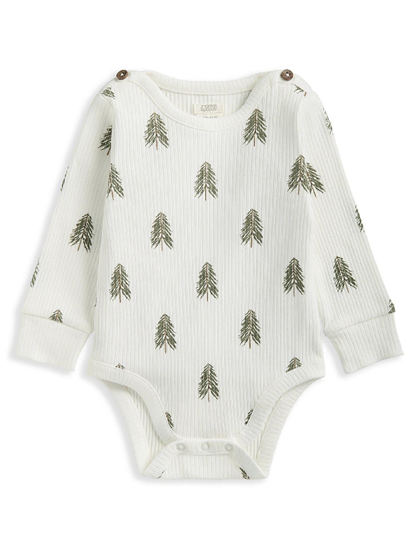 mamas-papas-baby-unisex-2-piece-rib-tree-christmas-print-bodysuit-leggings-set-whiteback