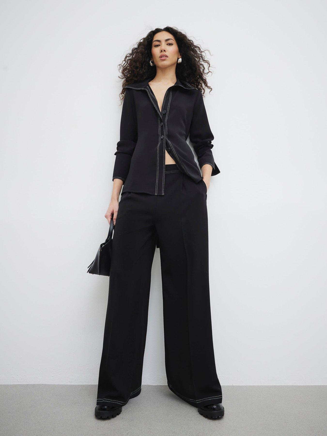 river-island-contrast-stitch-tailored-trousers-blackback