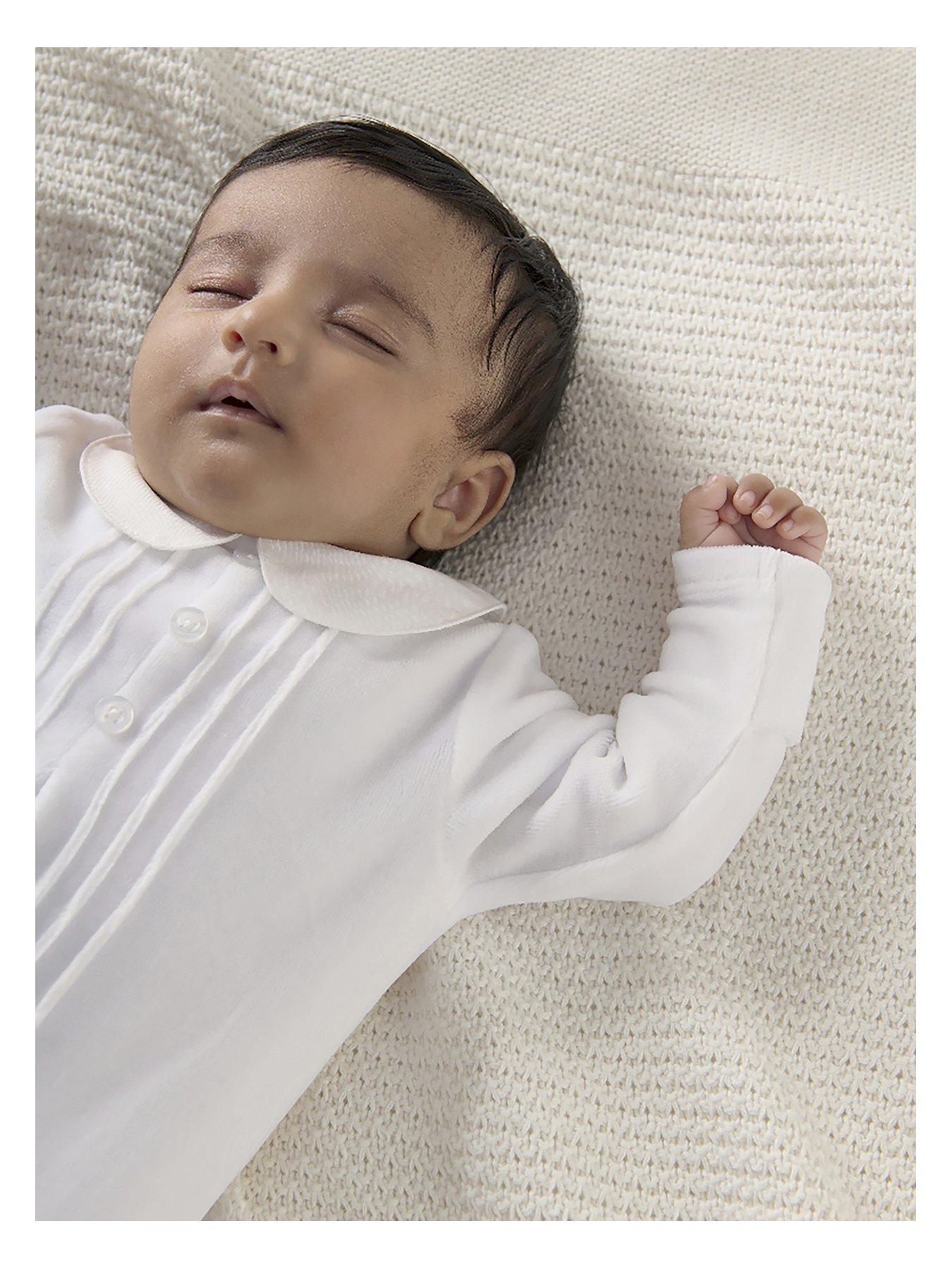 mamas-papas-baby-unisex-velour-sleepsuit-whiteback