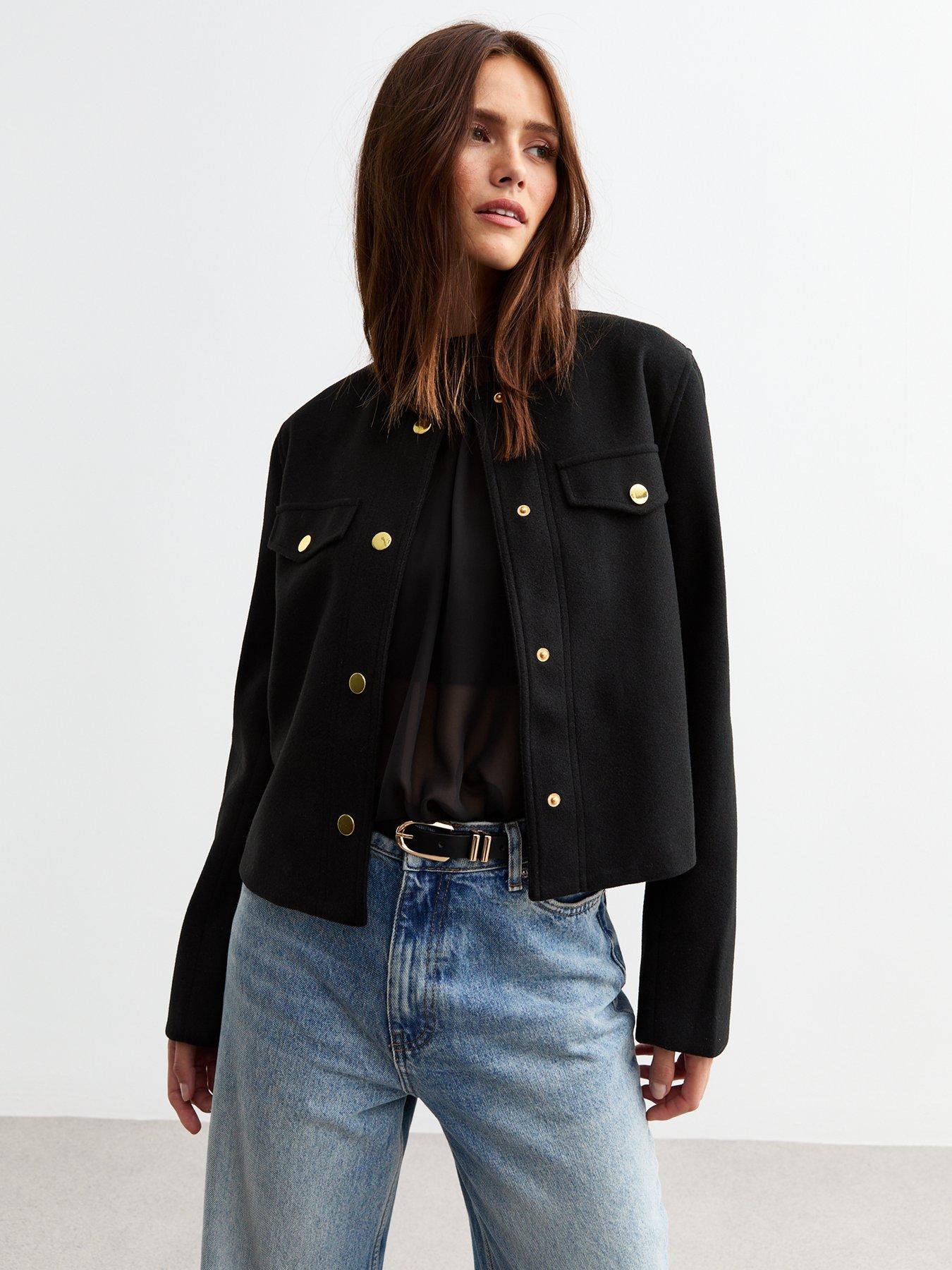 new-look-felted-collarless-jacket-blackfront