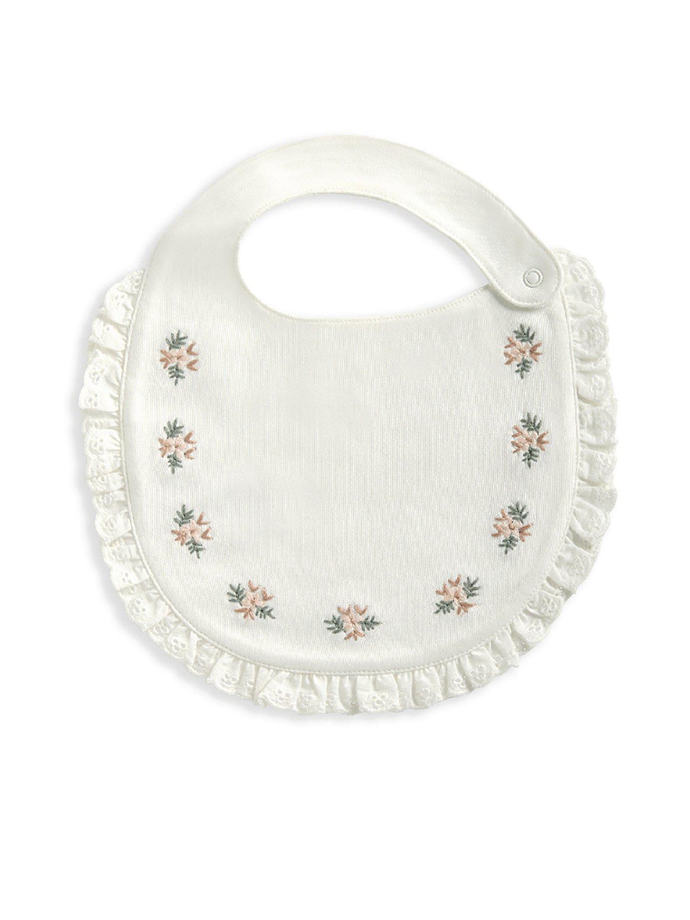 mamas-papas-baby-girls-scallop-edge-embroidered-bib-white