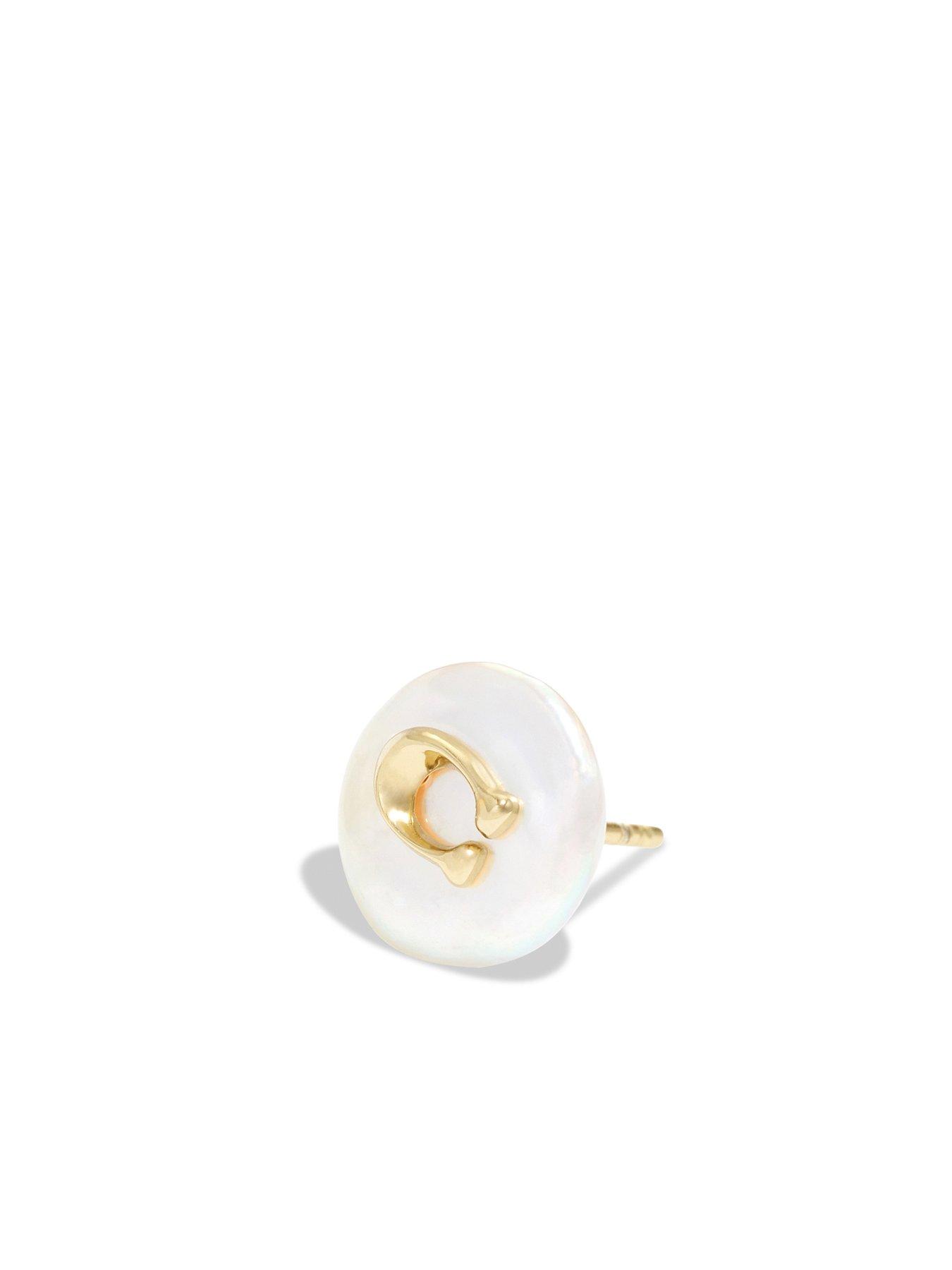 coach-coach-signature-coin-pearl-stud-earringsback