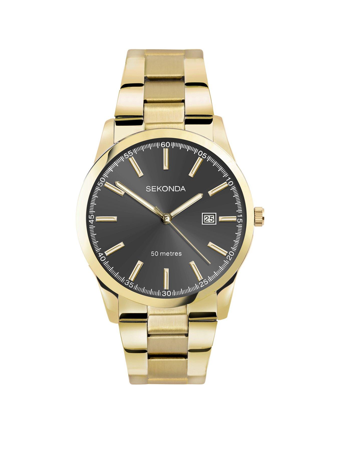 sekonda-sekonda-mens-taylor-gold-stainless-steel-bracelet-with-grey-dial-analogue-watch