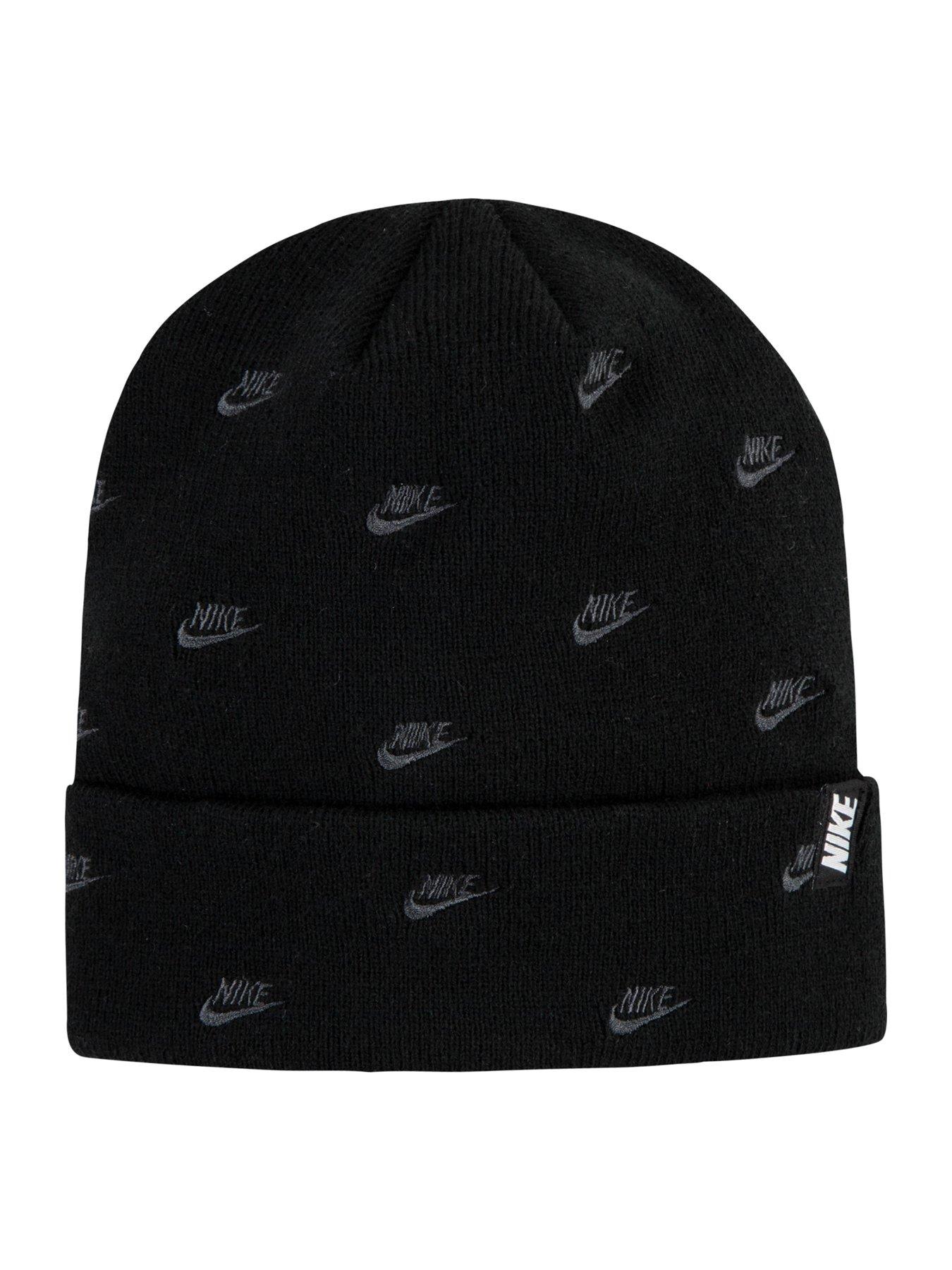 nike-juniors-futura-toss-peak-beanie-set-blackoutfit