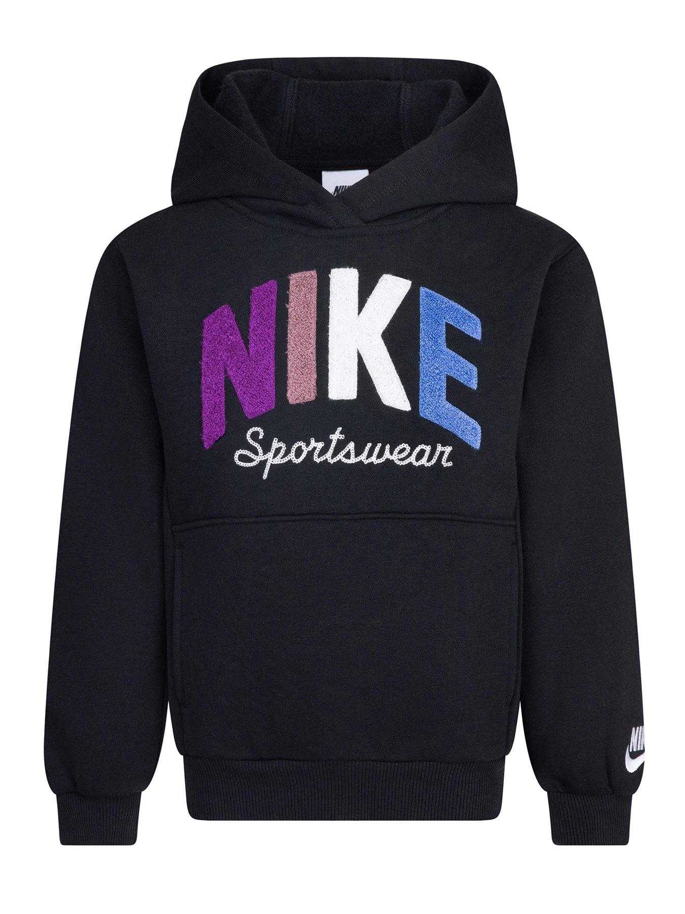 Image 1 of 4 of Nike Kids Unisex Powder Play Overhead Hoodie - Black
