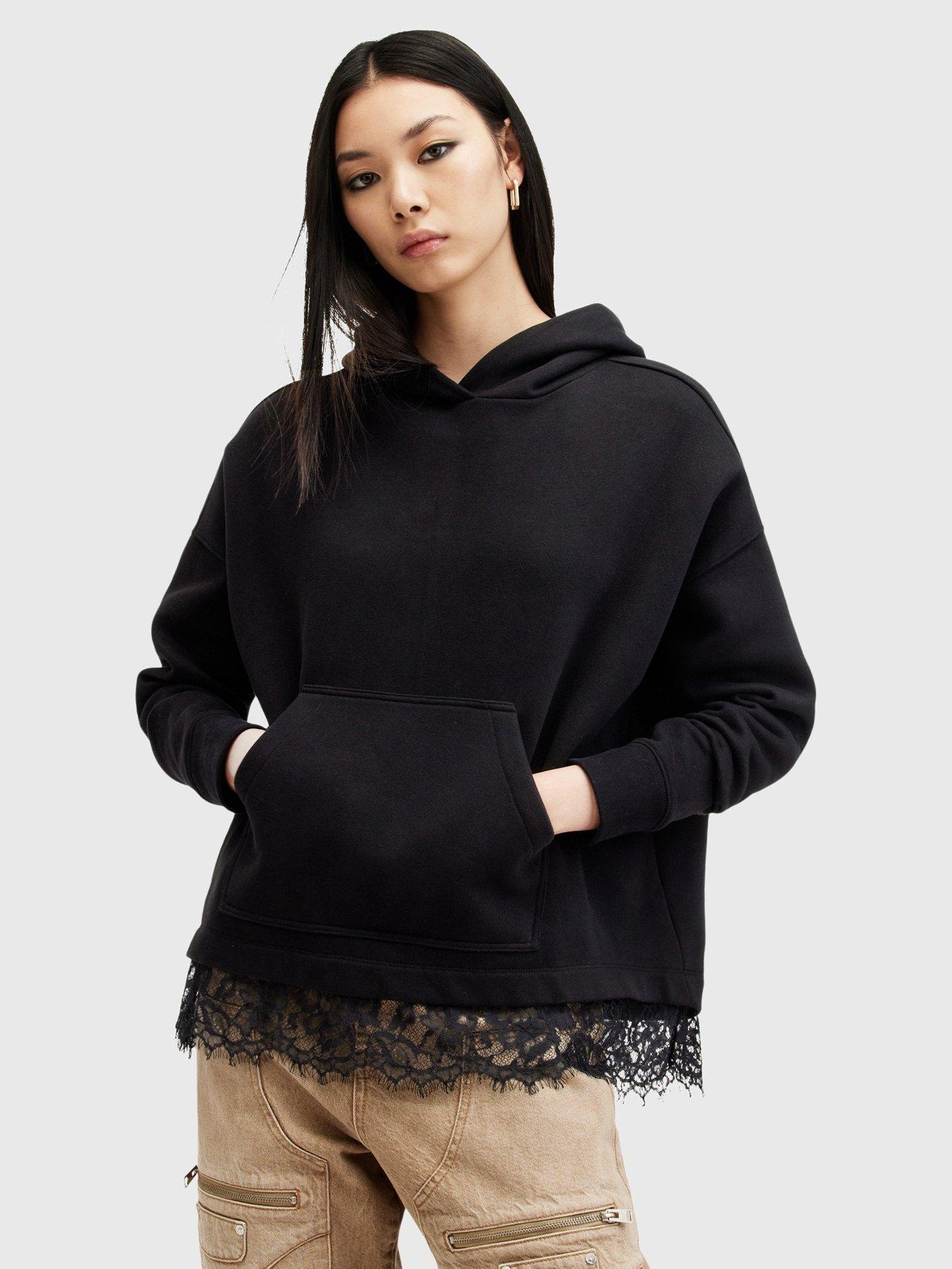 allsaints-lee-lace-panelled-hoodie-black