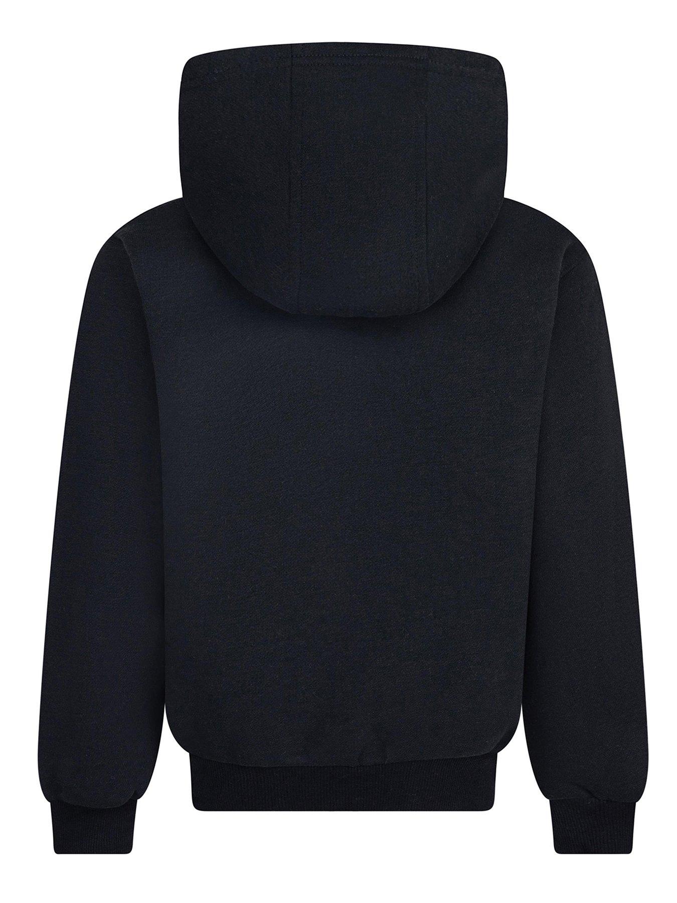 Image 2 of 3 of Nike Kids Club Fleece Overhead Hoodie - Gold/Black