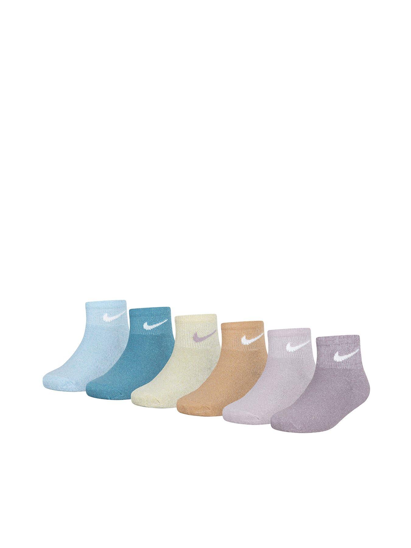 nike-kids-girls-6-pack-nike-lurex-socks-whiteburgandy