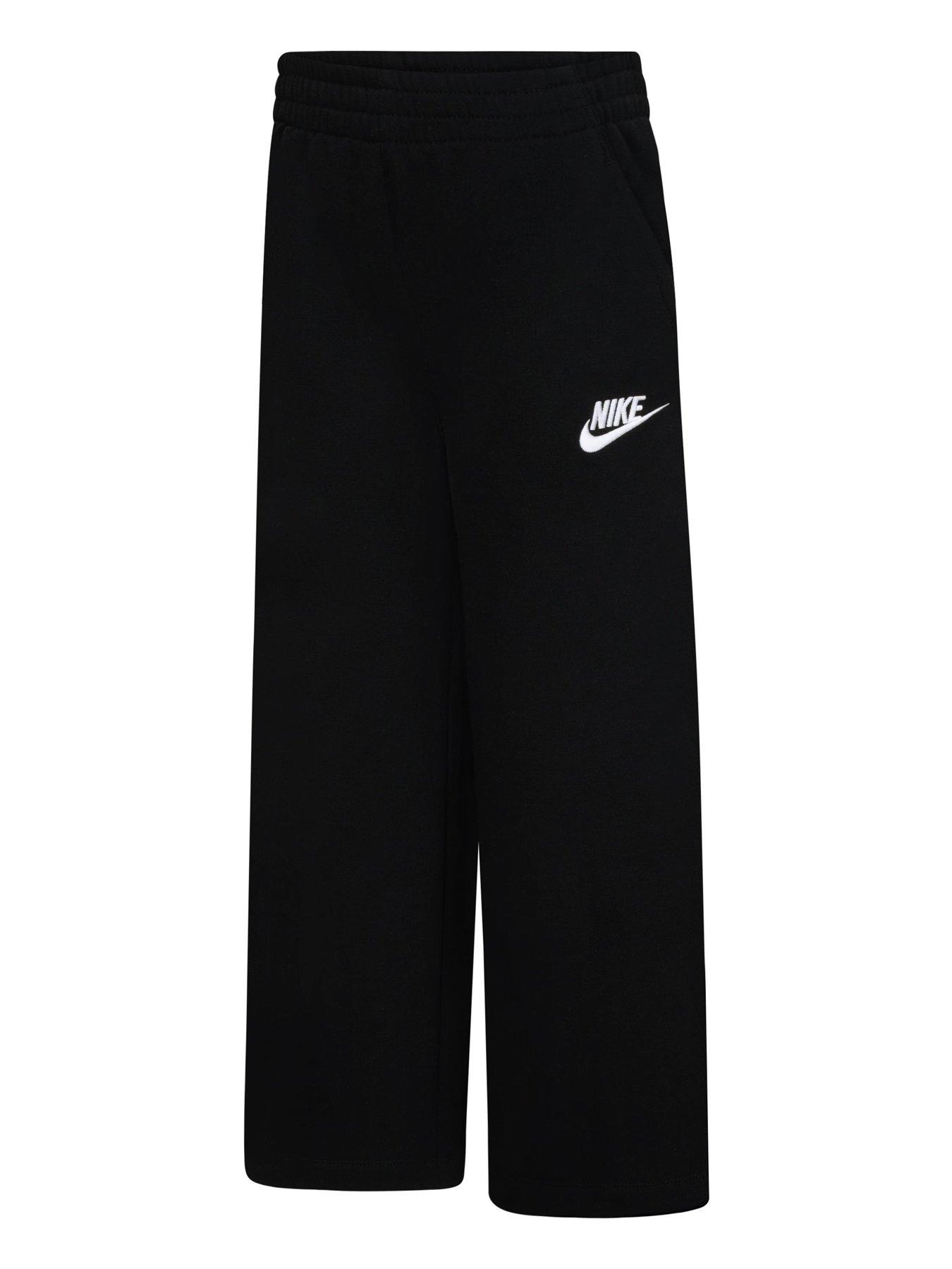 nike-kids-girls-club-fleece-wide-leg-joggers-blackdetail