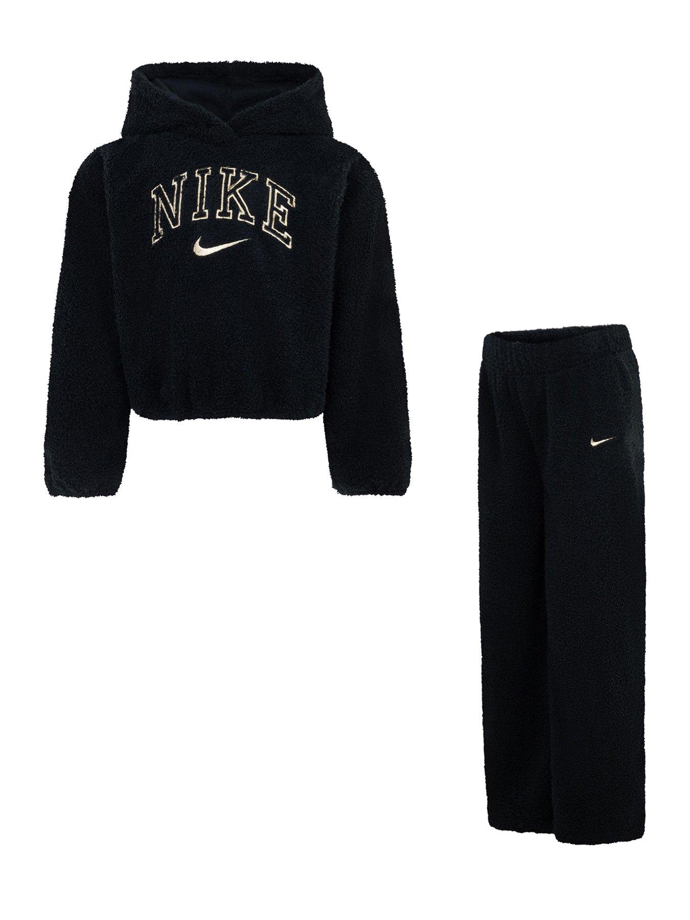 nike-kids-girls-swoosh-spirit-teddy-tracksuit-blackfront