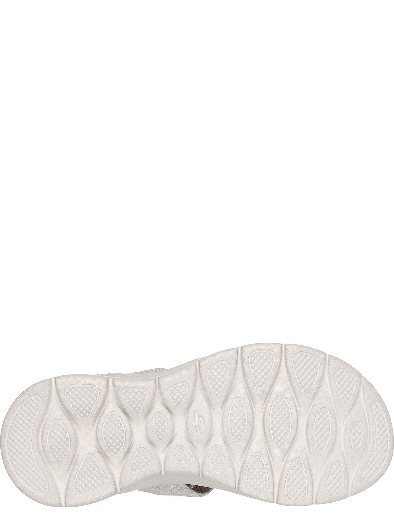 Image 4 of 5 of Skechers Go Walk Flex Sandal Enticing Slip-ins Knit Asymmetrical Sandal - Natural