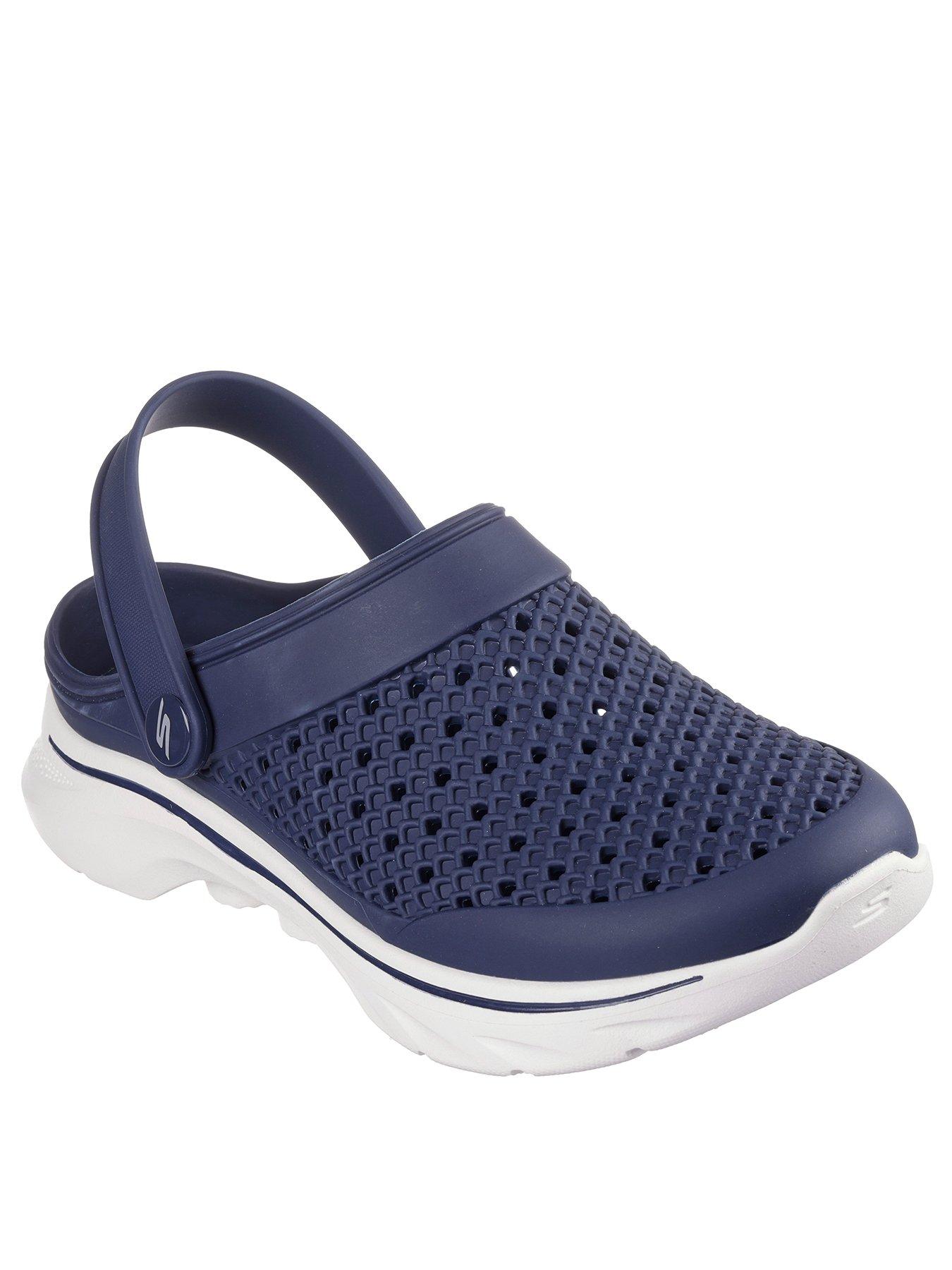 Image 2 of 5 of Skechers Go Walk 7 Foamies Joyous Molded Clog - Navy/white