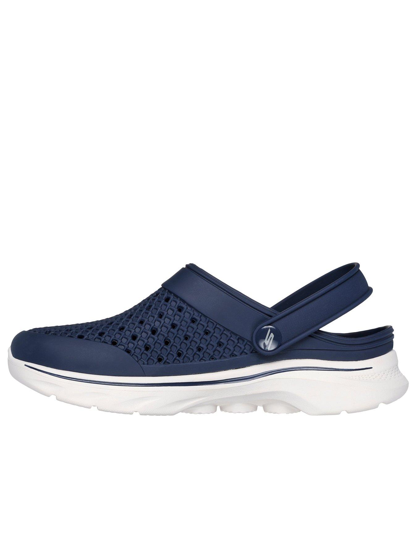 Image 5 of 5 of Skechers Go Walk 7 Foamies Joyous Molded Clog - Navy/white