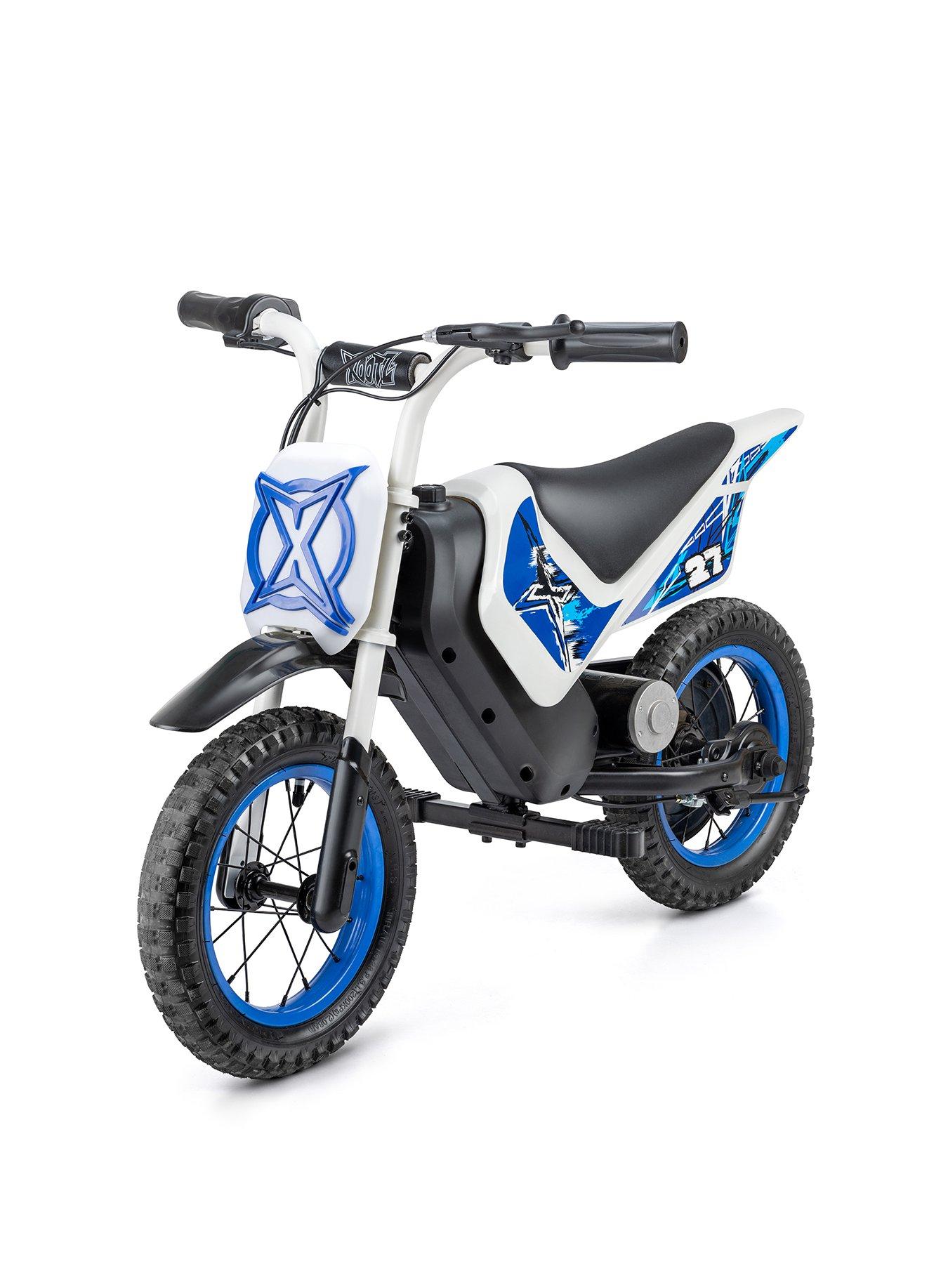 XOOTZ Kids Cobolt Electric 12V Dirt Bike, Ride-On Motorbike