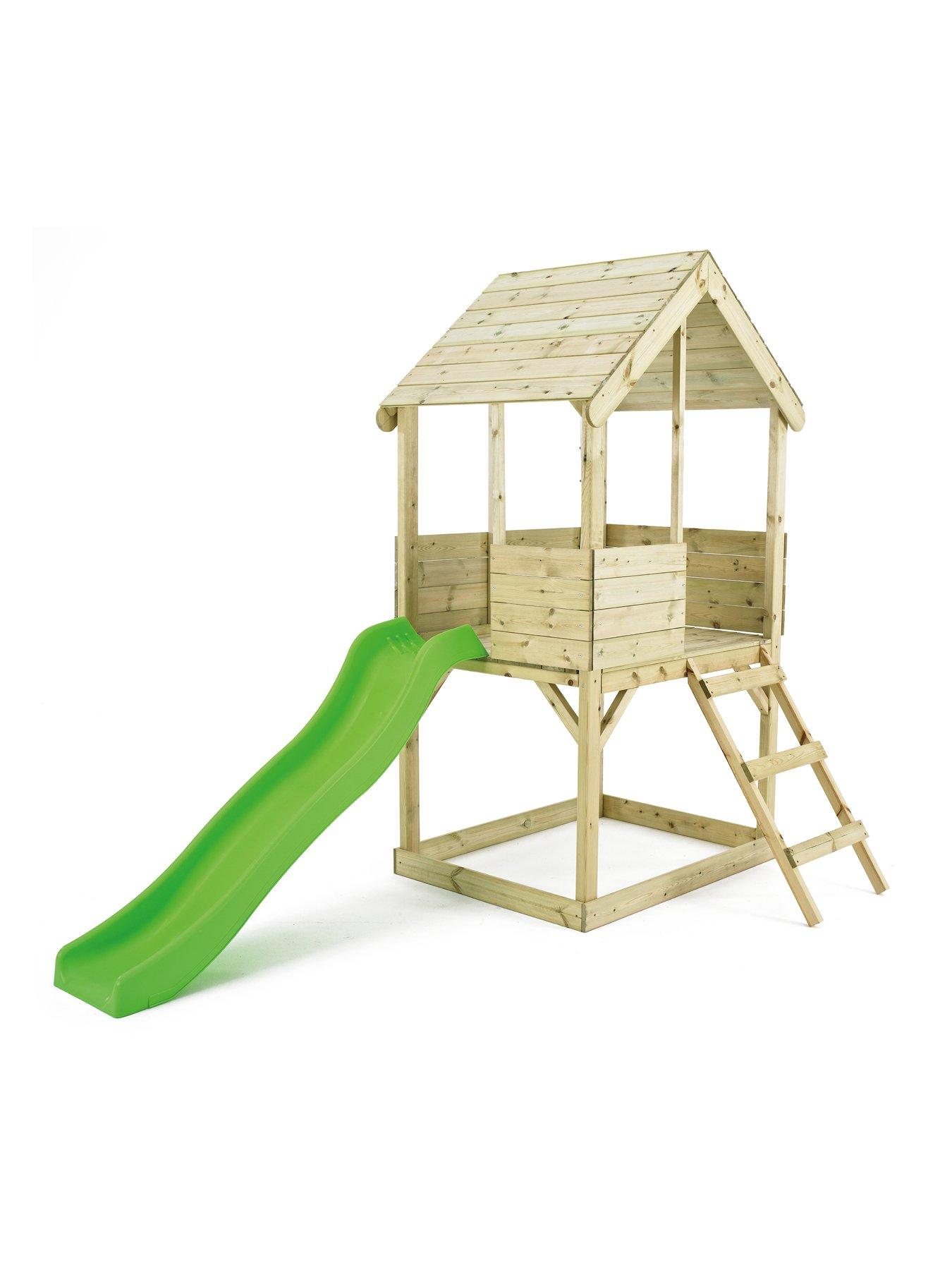 tp-wooden-adventure-playhouse-with-slidestillFront