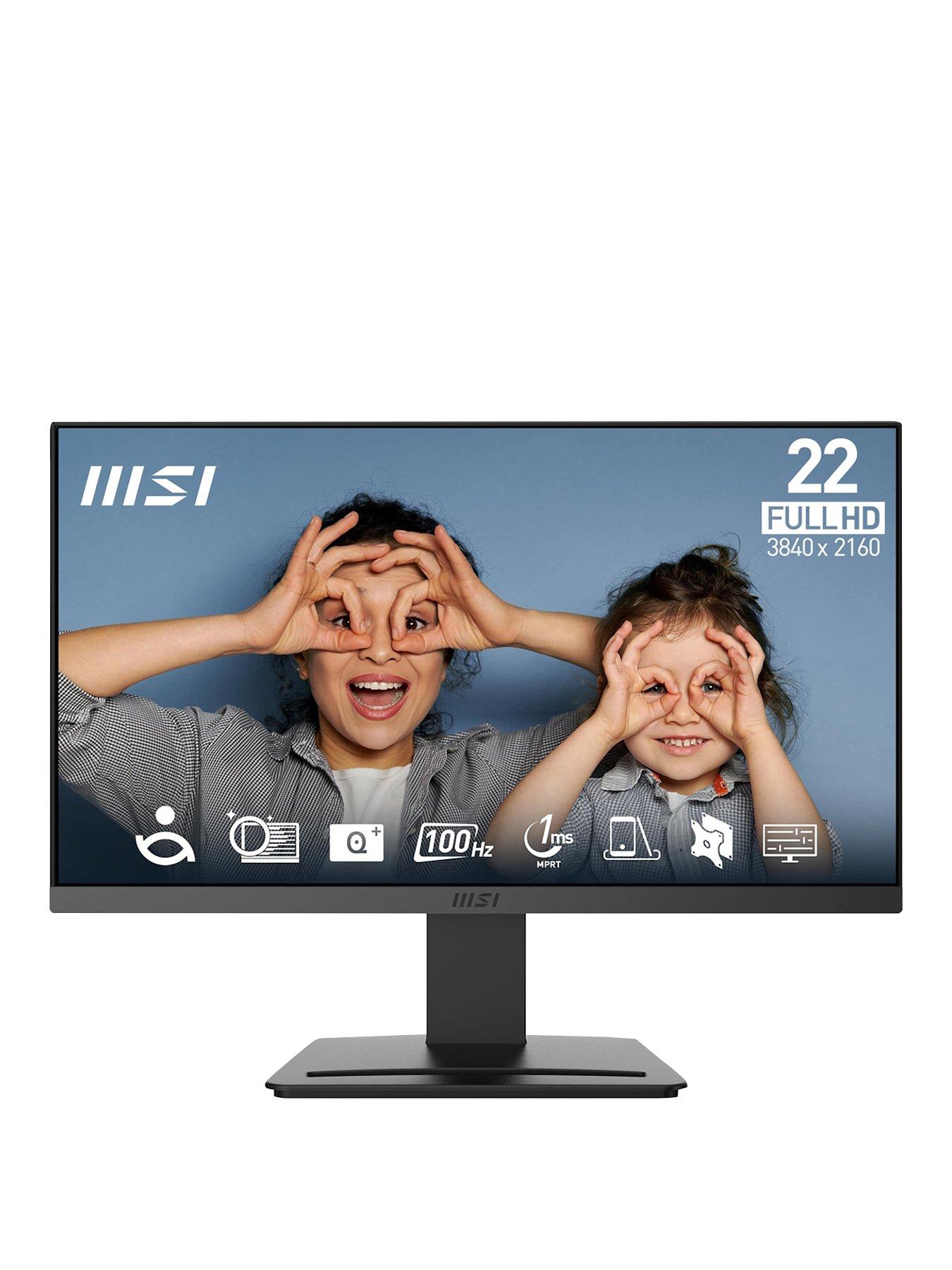 Image 1 of 7 of MSI PRO MP223 E2 22 inch, Full HD, 100Hz, Adaptive Sync Flat Monitor
