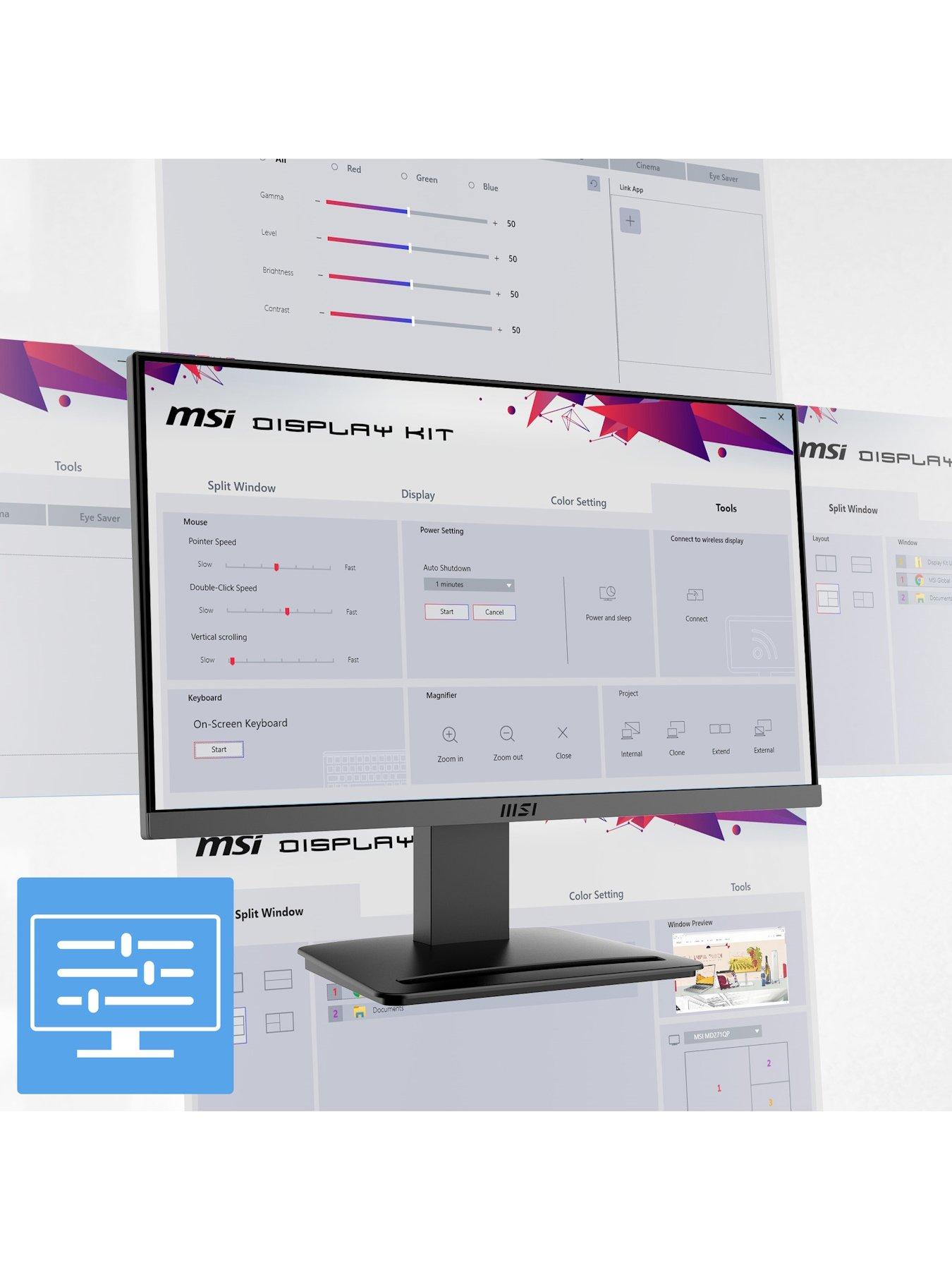 Image 5 of 7 of MSI PRO MP223 E2 22 inch, Full HD, 100Hz, Adaptive Sync Flat Monitor