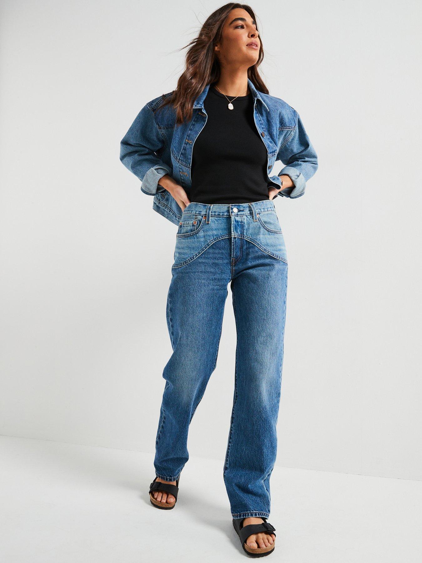 Image 1 of 5 of Levi's 501&reg; 90s Western Jeans - Ironic Iconic Blue