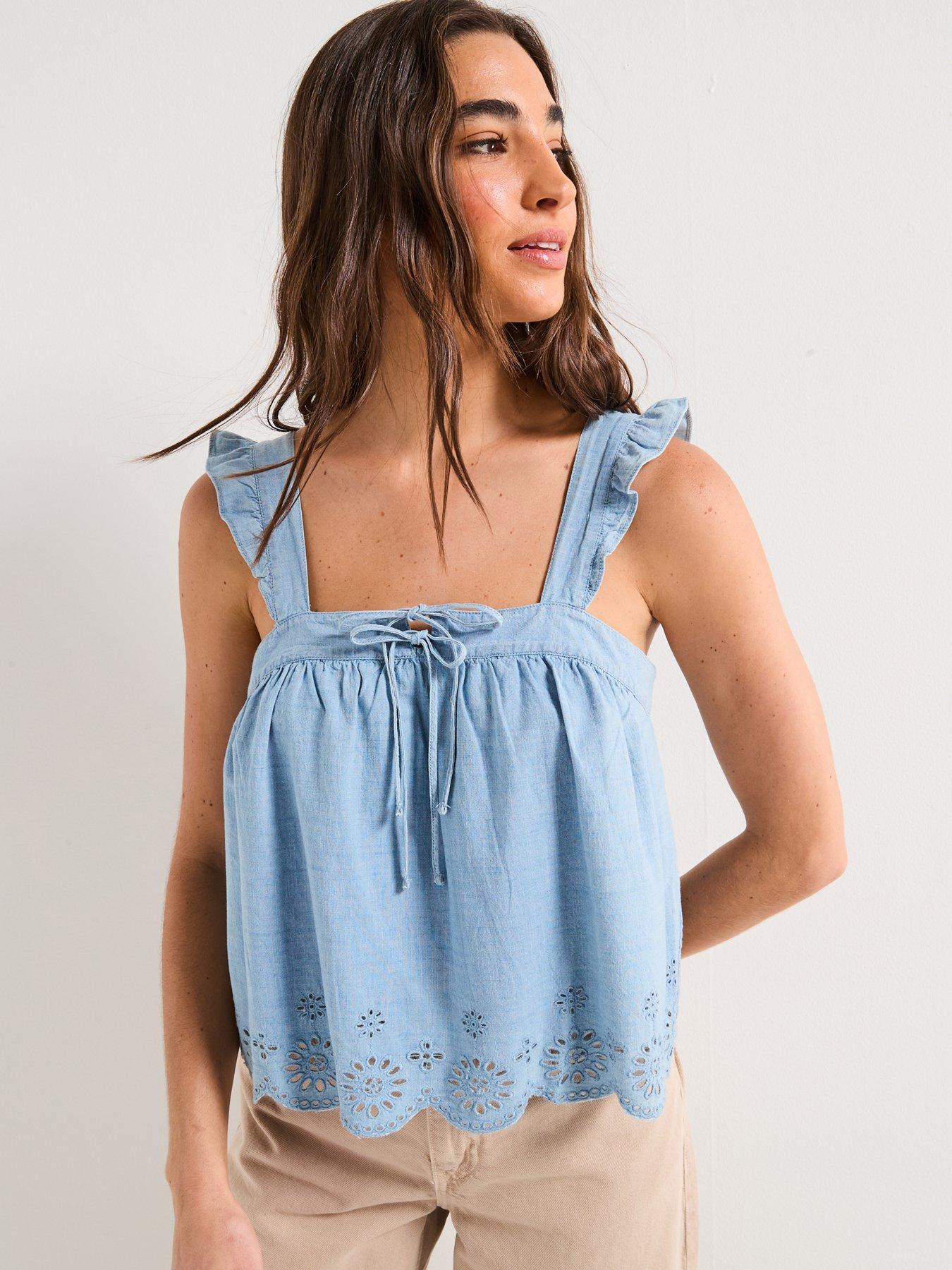 levis-cecilia-top-blueoutfit