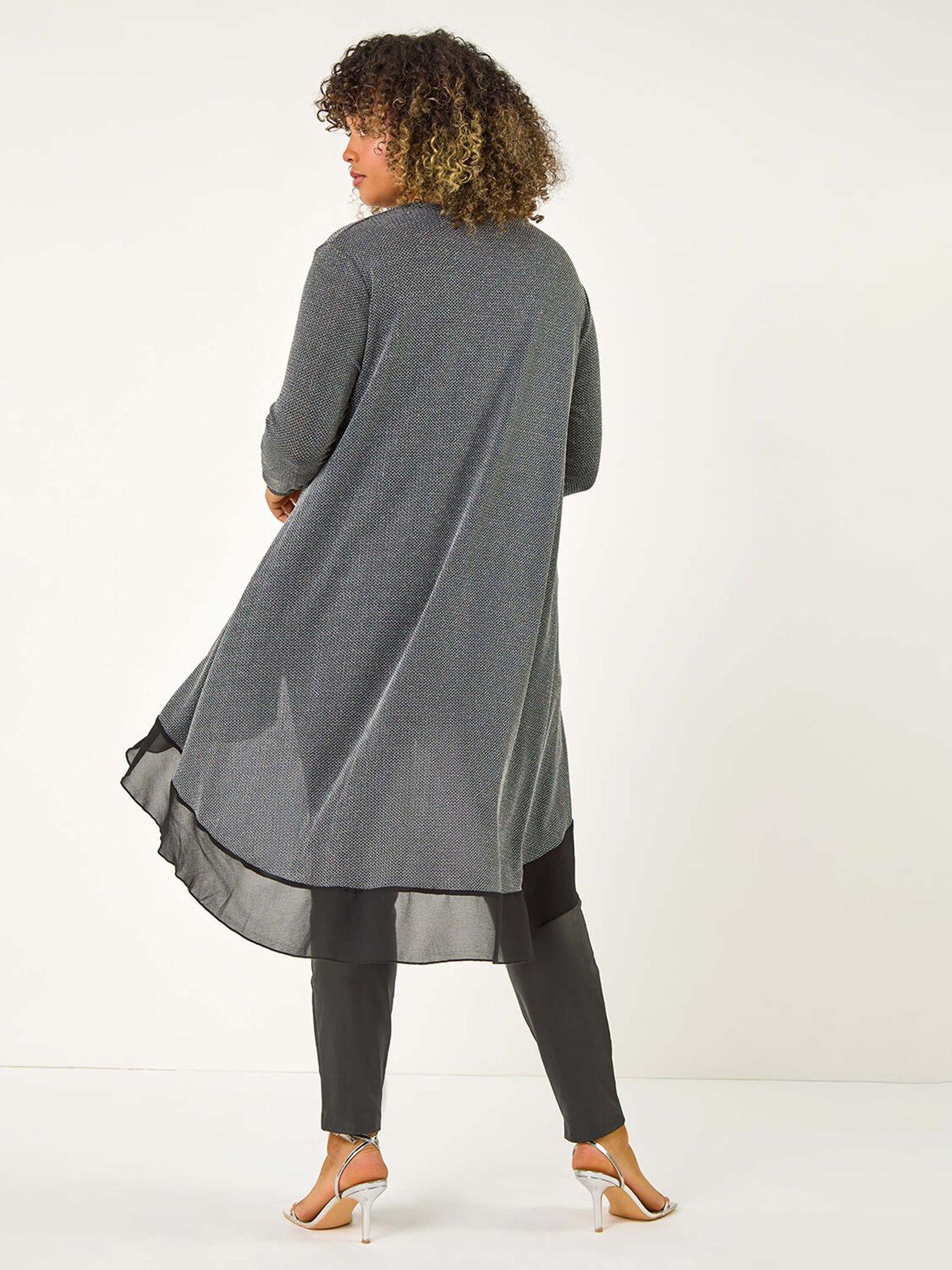 roman-curve-glitter-chiffon-hem-tunic-top-greystillFront