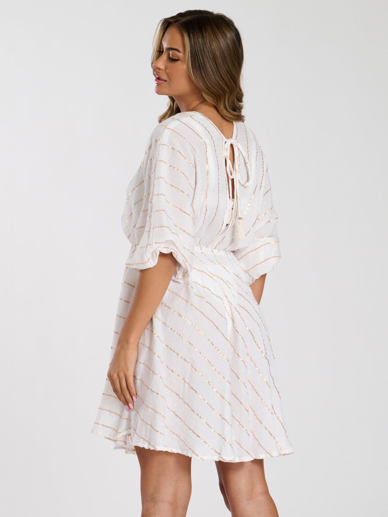 south-beach-metallic-v-neck-sequin-stripe-mini-dress-whiteback