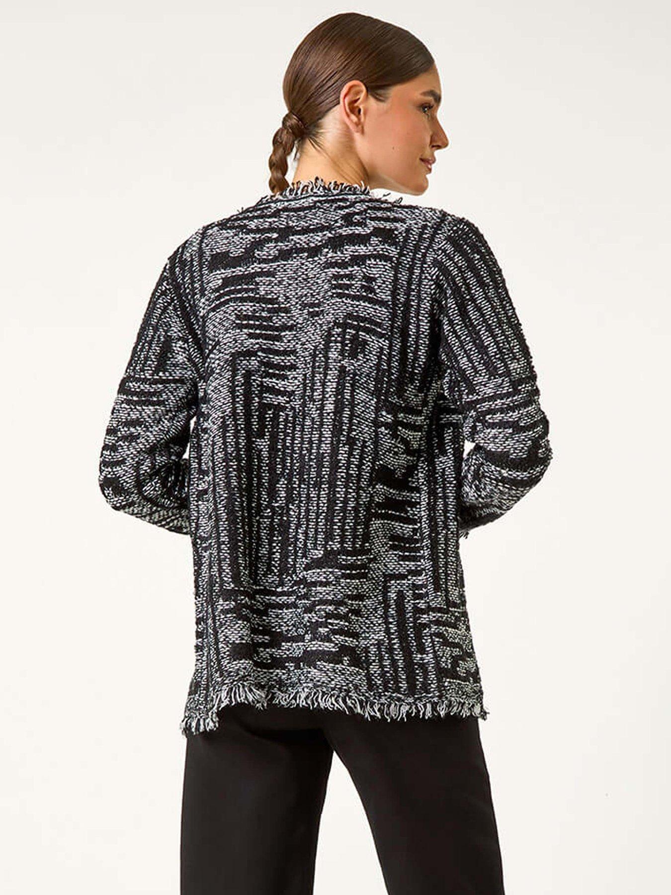 roman-textured-fringe-collar-detail-cardigan-greystillFront