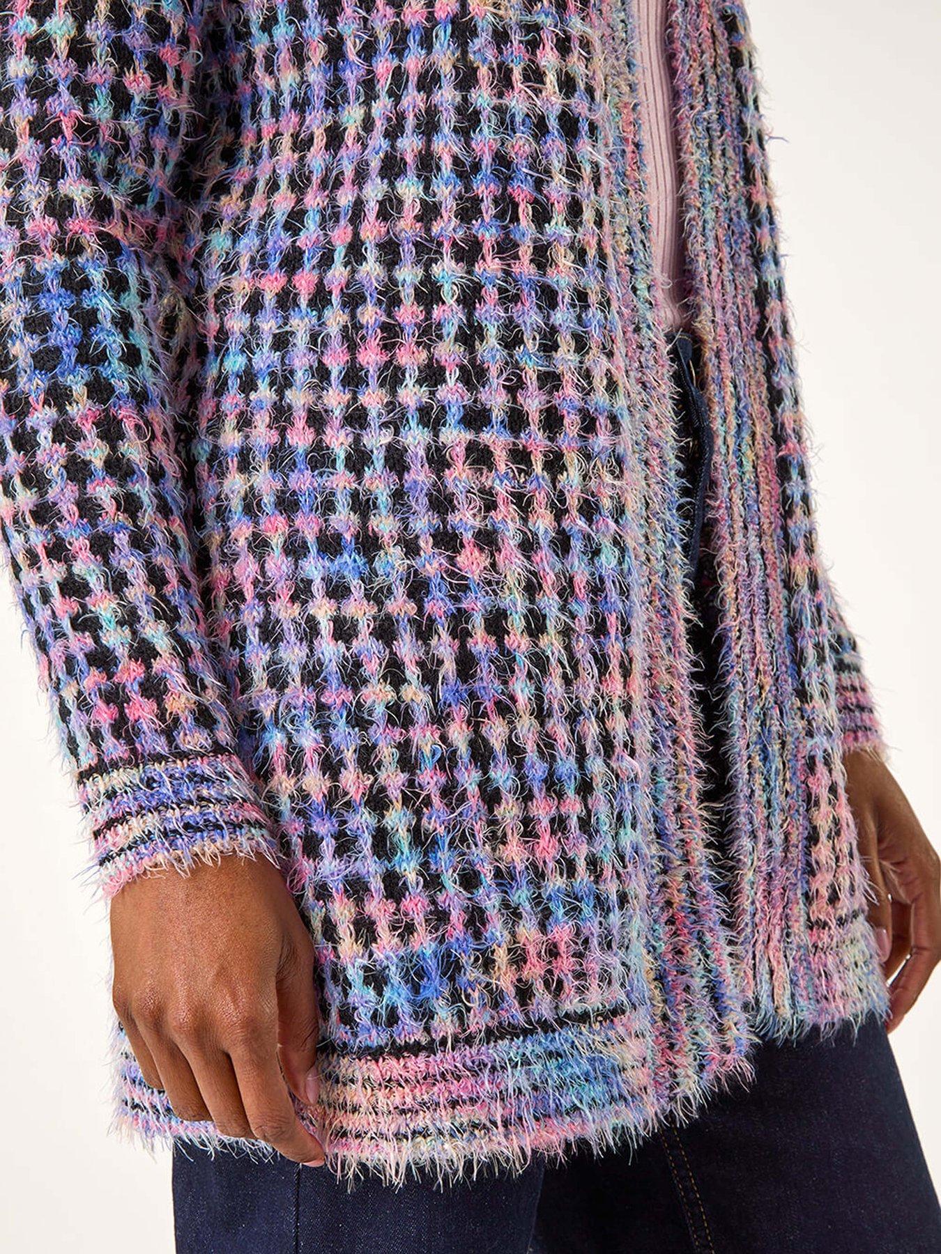 roman-multi-spacedye-fluffy-cardigan-purpledetail
