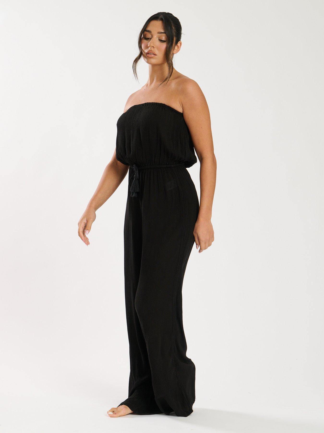 south-beach-crinkle-viscose-strapless-jumpsuit-blackstillFront