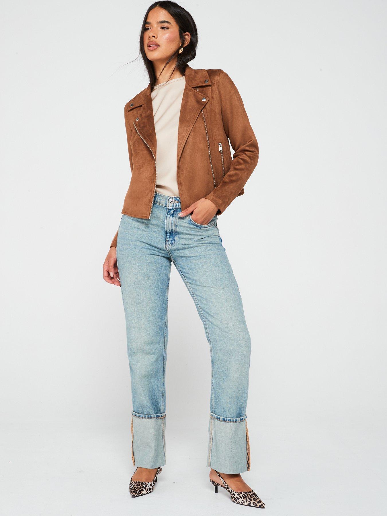 vero-moda-faux-suede-biker-jacket-brownback