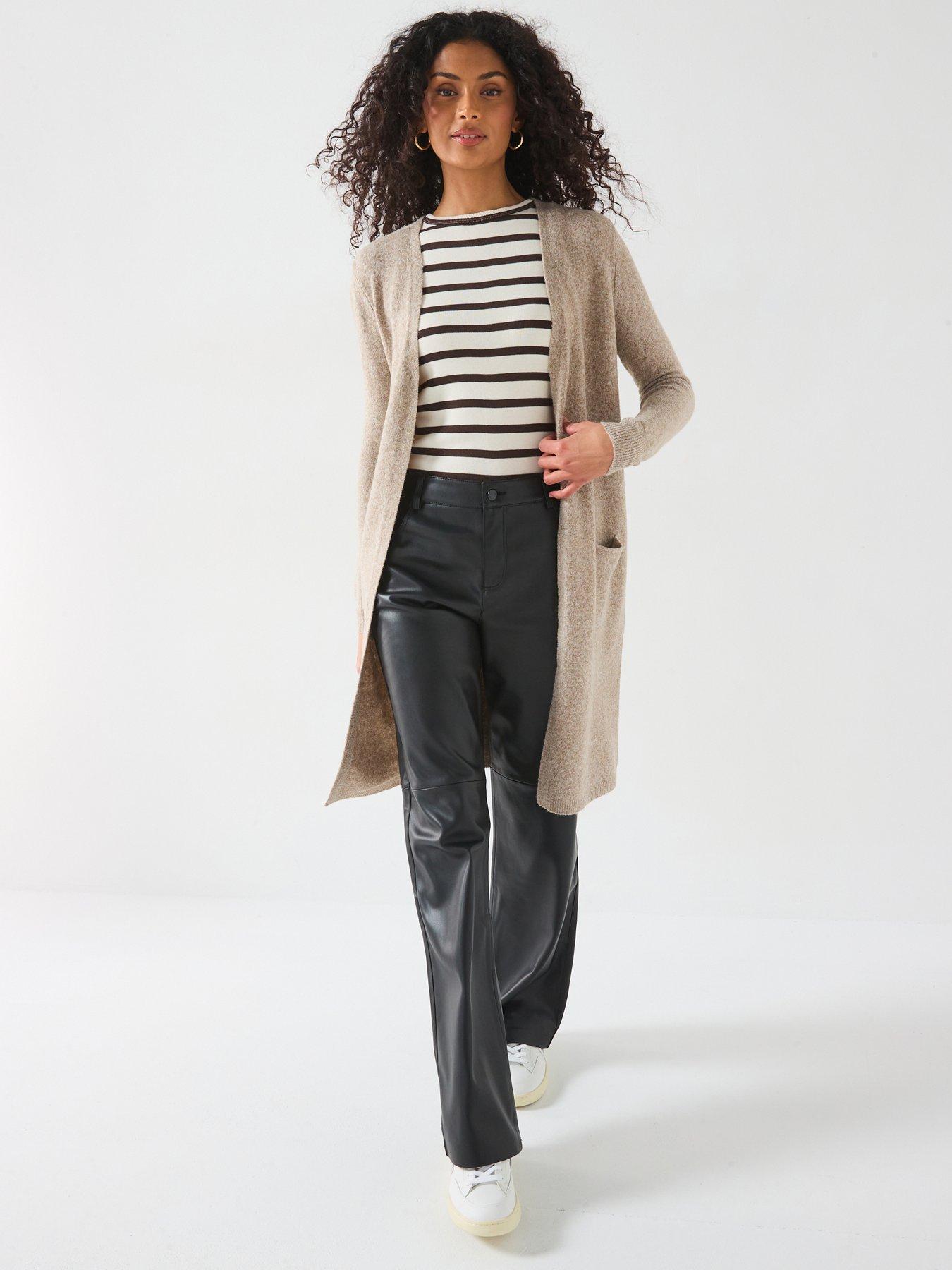 vero-moda-longline-open-cardigan-beige