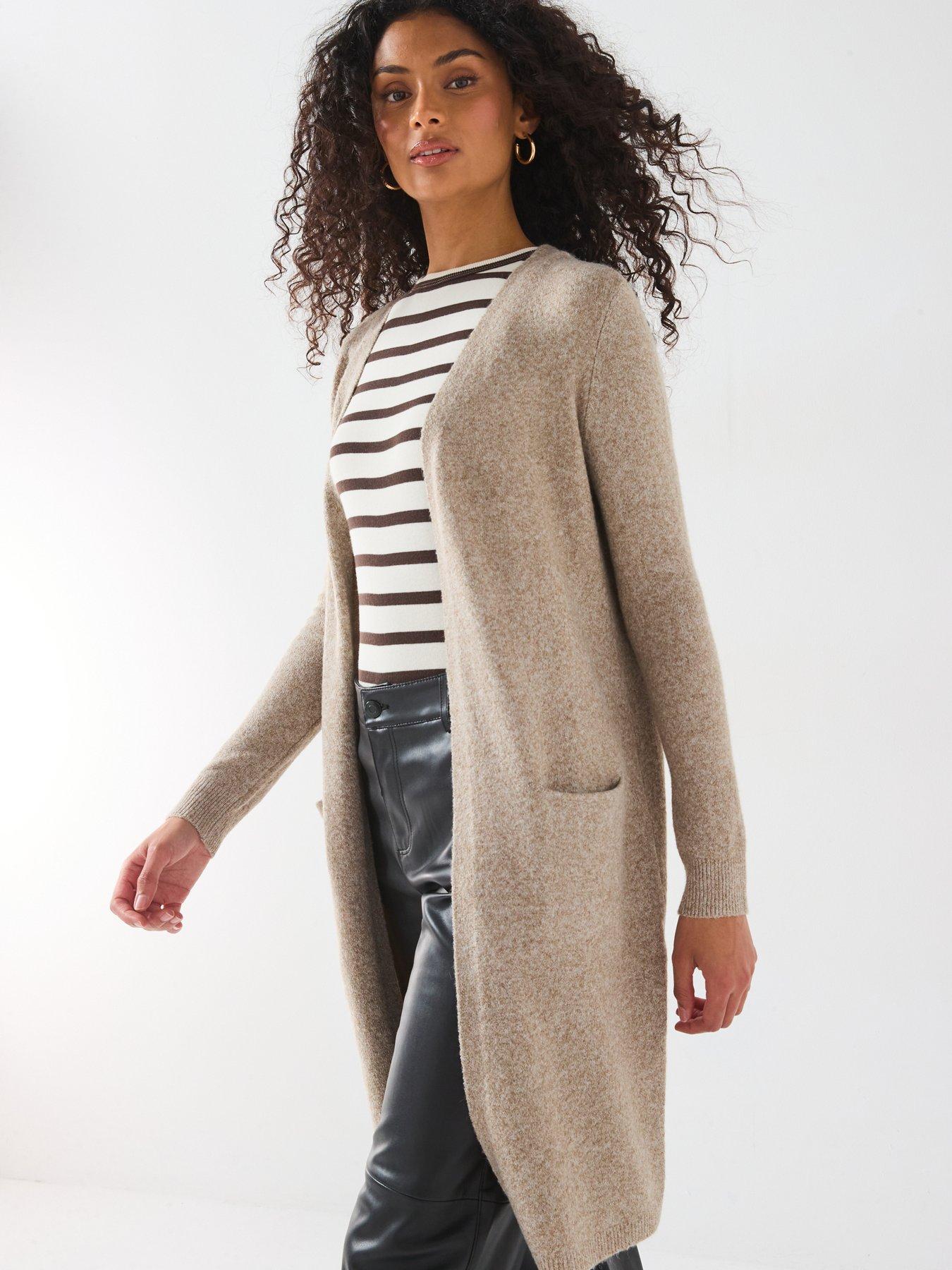 vero-moda-longline-open-cardigan-beigeoutfit