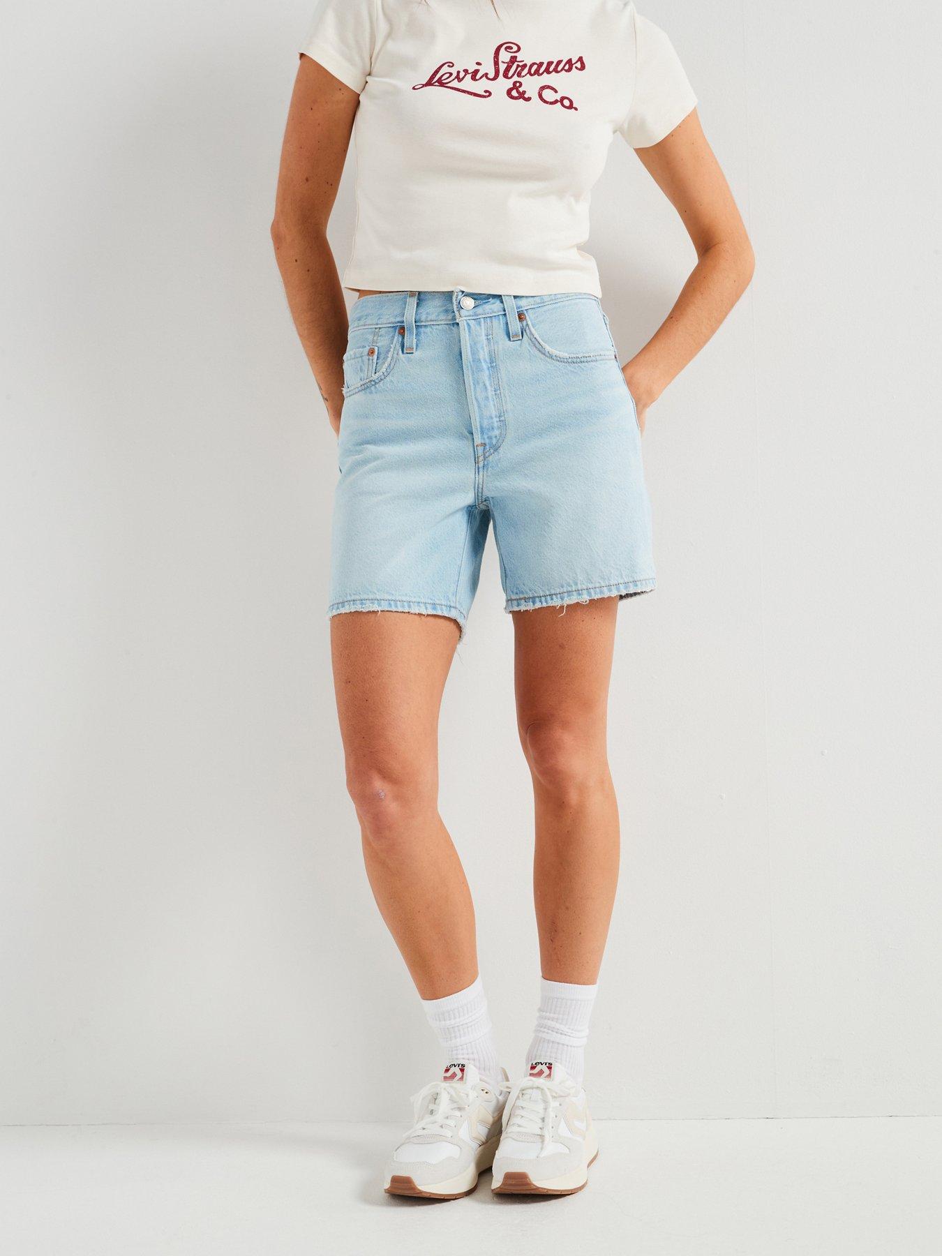 Image 3 of 6 of Levi's 501&reg; Original Mid-thigh Shorts - Make Memorable Short Ltw - Blue