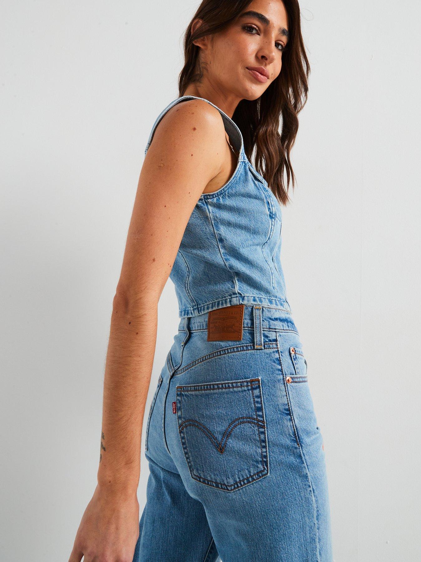 levis-ribcage-straight-ankle-cotton-linen-jeans-blueoutfit