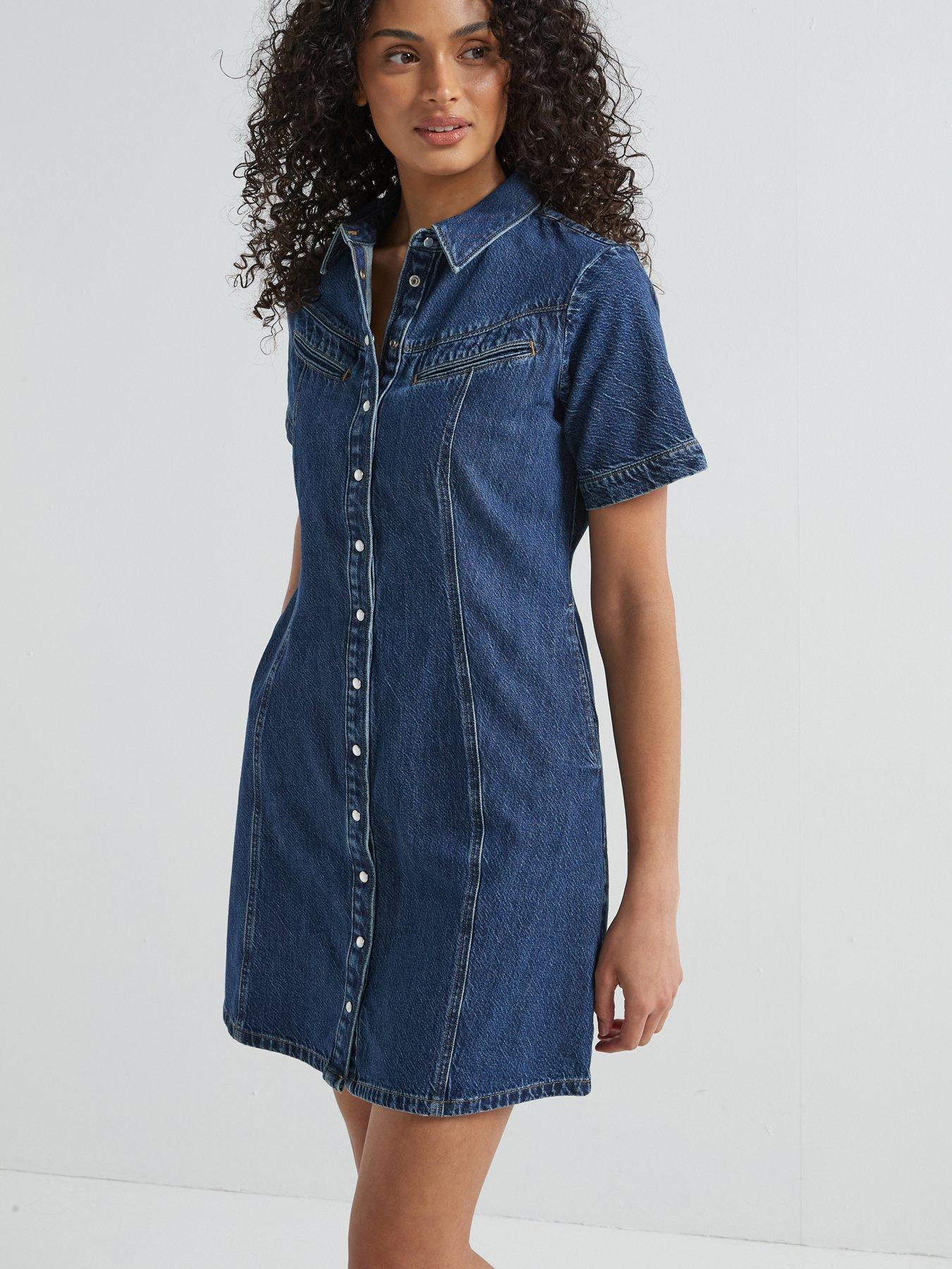 white bell sleeve mini dress Camille