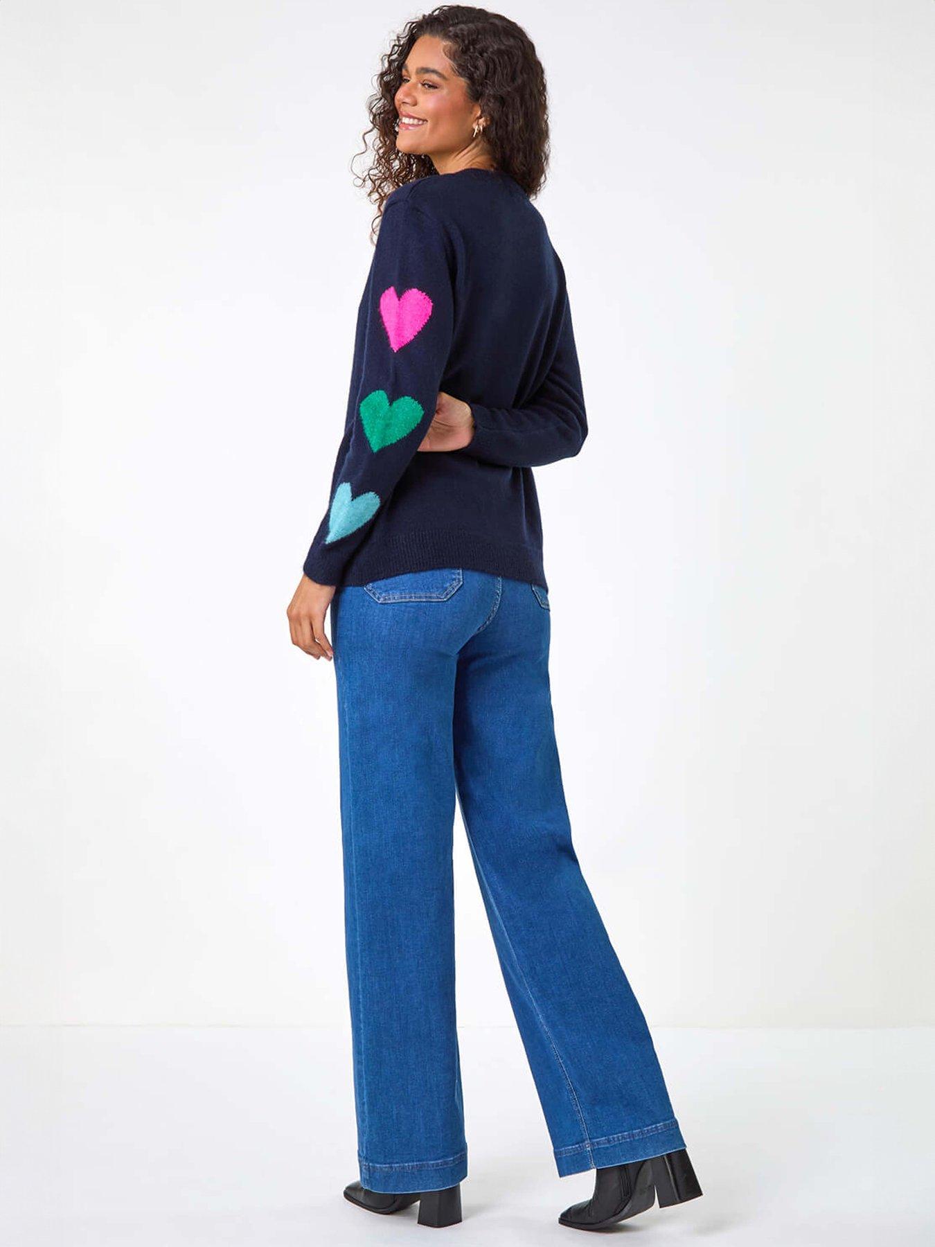 roman-multi-heart-detail-longline-jumper-bluestillFront