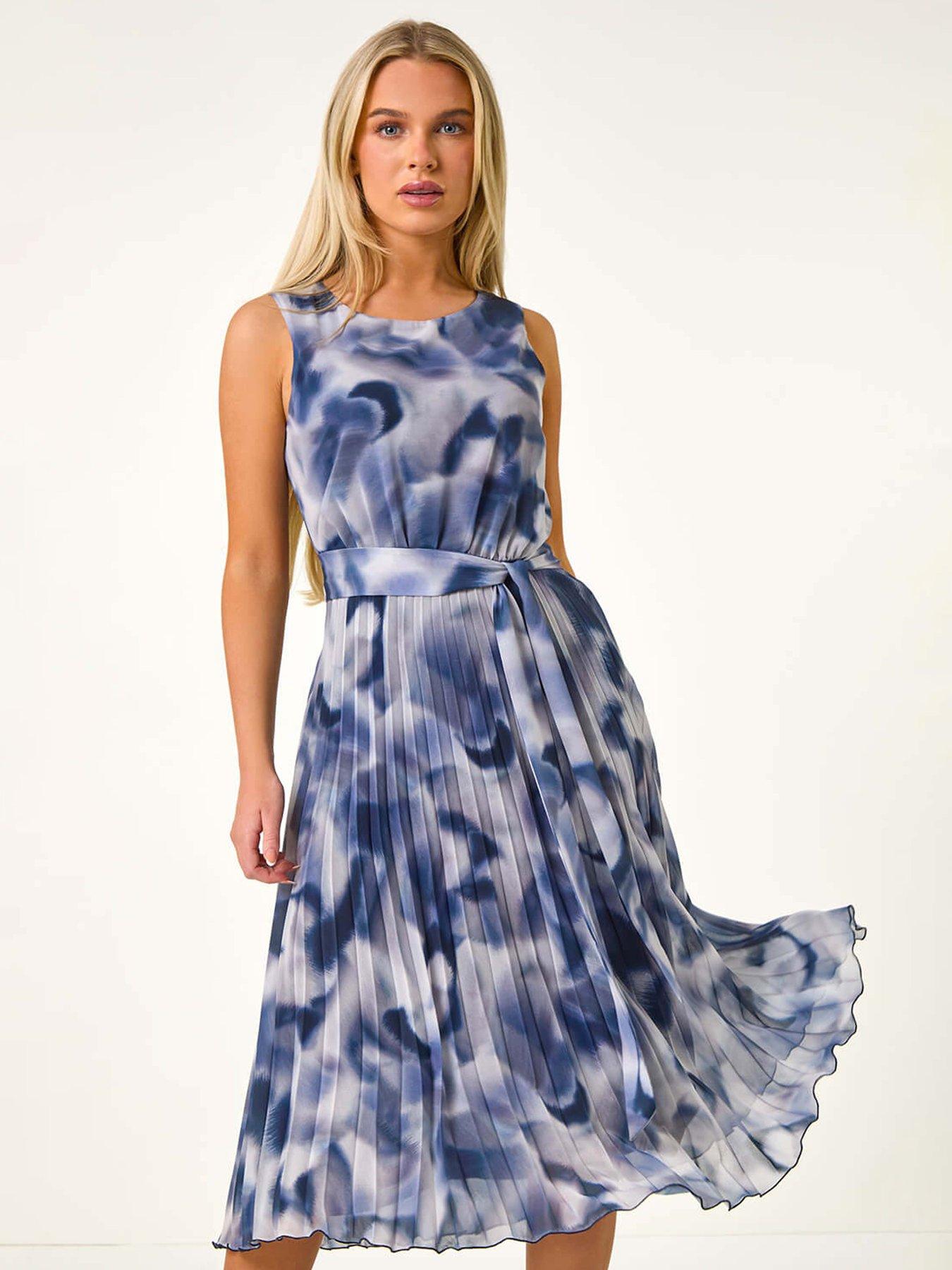 roman-petite-abstract-print-pleated-midi-dress-greyback