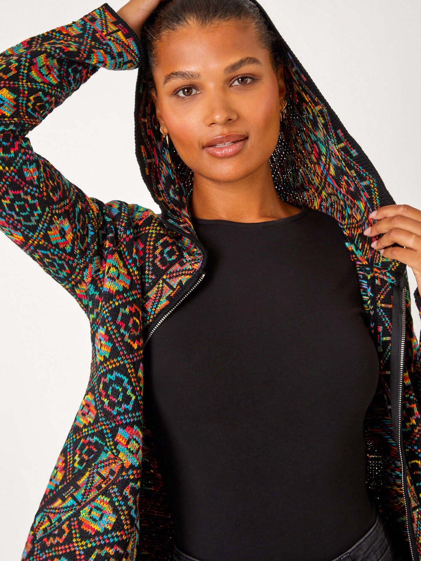 roman-aztec-zip-front-hooded-cardigan-multioutfit