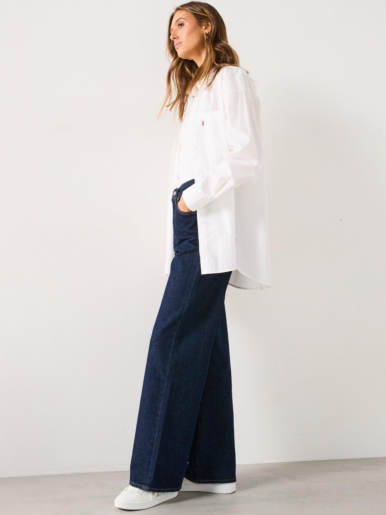 Image 4 of 6 of Levi's Ribcage Wide Leg H223