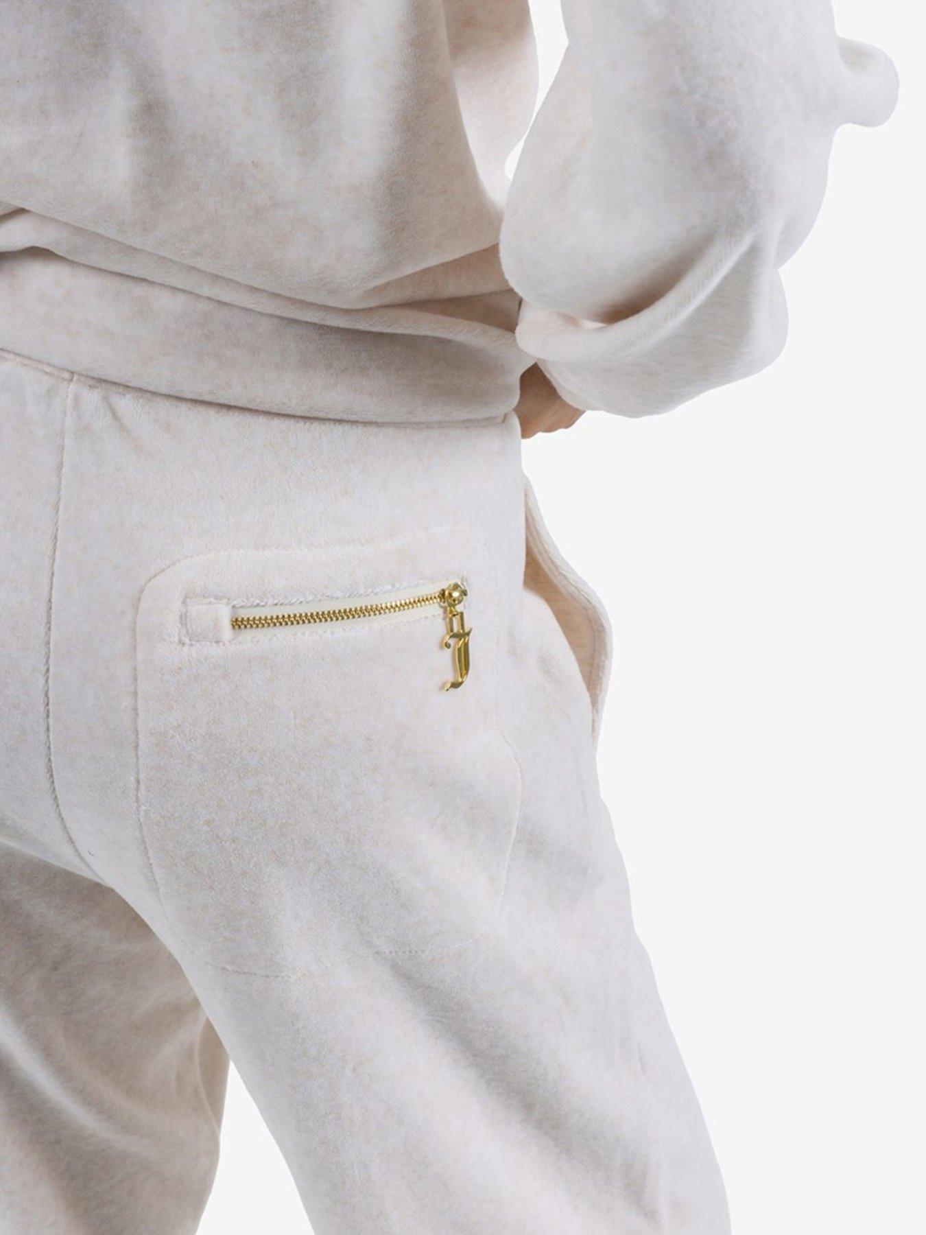 juicy-couture-velour-elasticated-joggers-beigedetail