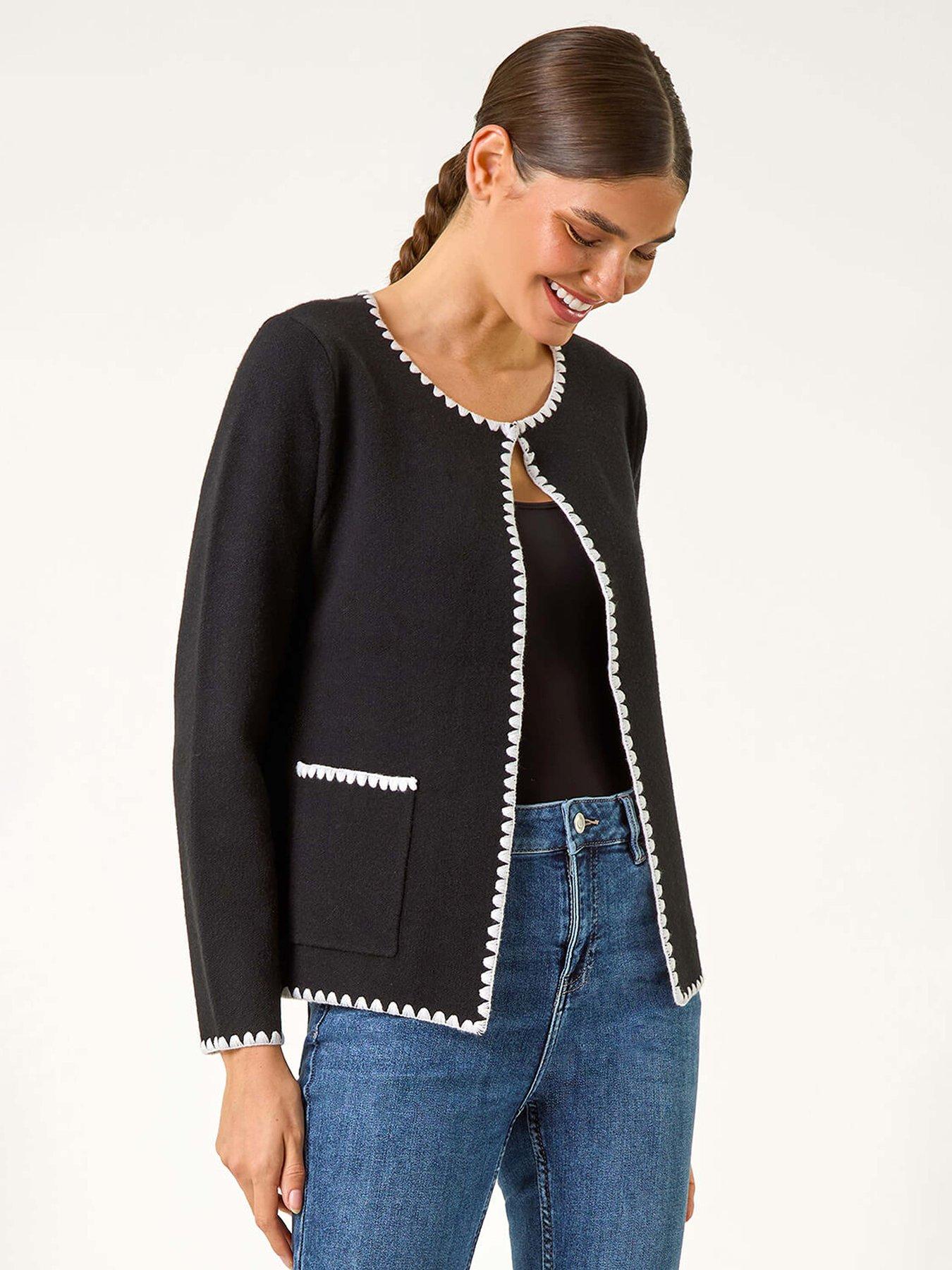 roman-blanket-stitch-cardigan-black