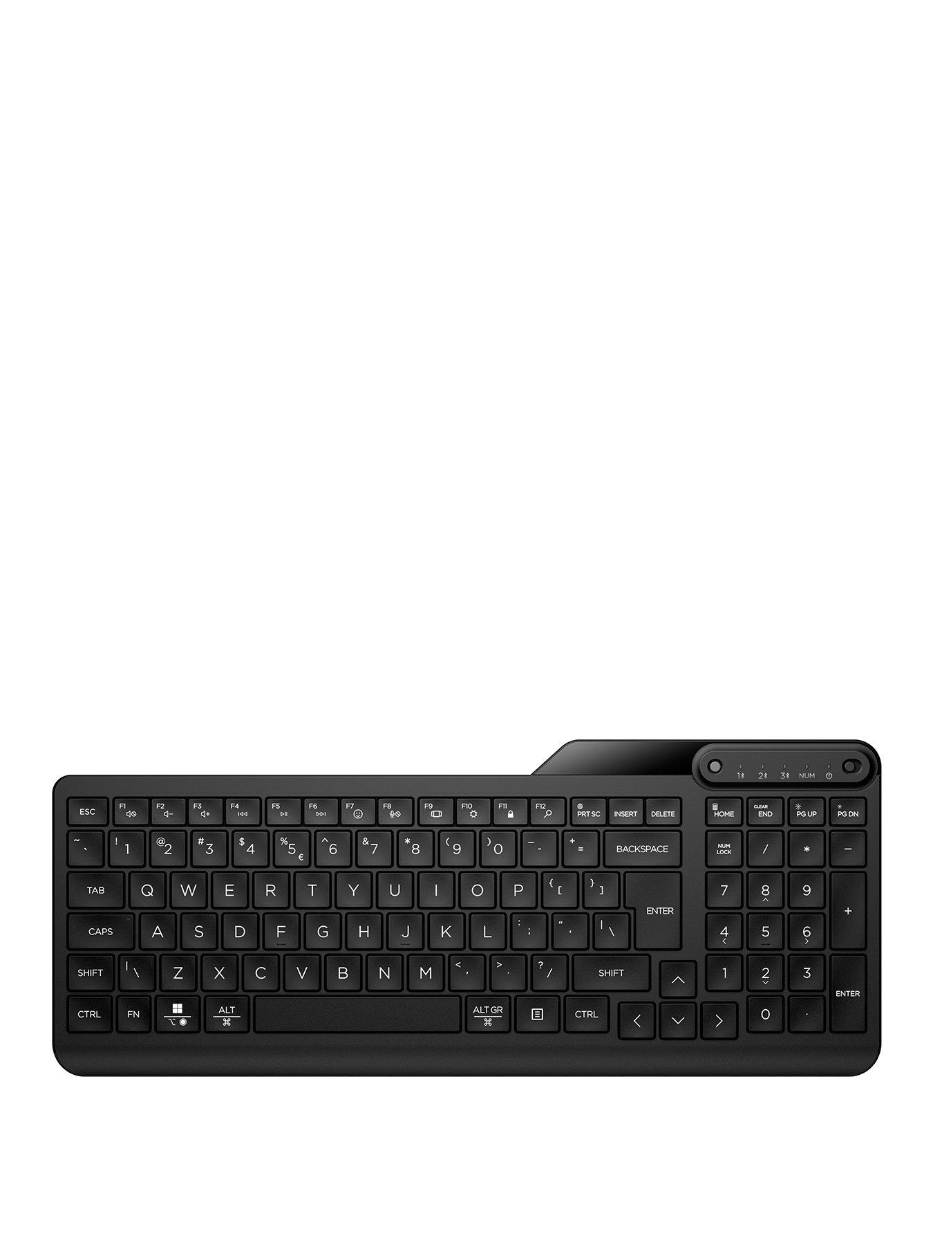 hp-460-multi-device-wireless-bluetooth-keyboard-compact-amp-portable-12-programmable-buttons-up-to-24-months-battery-nbsp--nbspblack