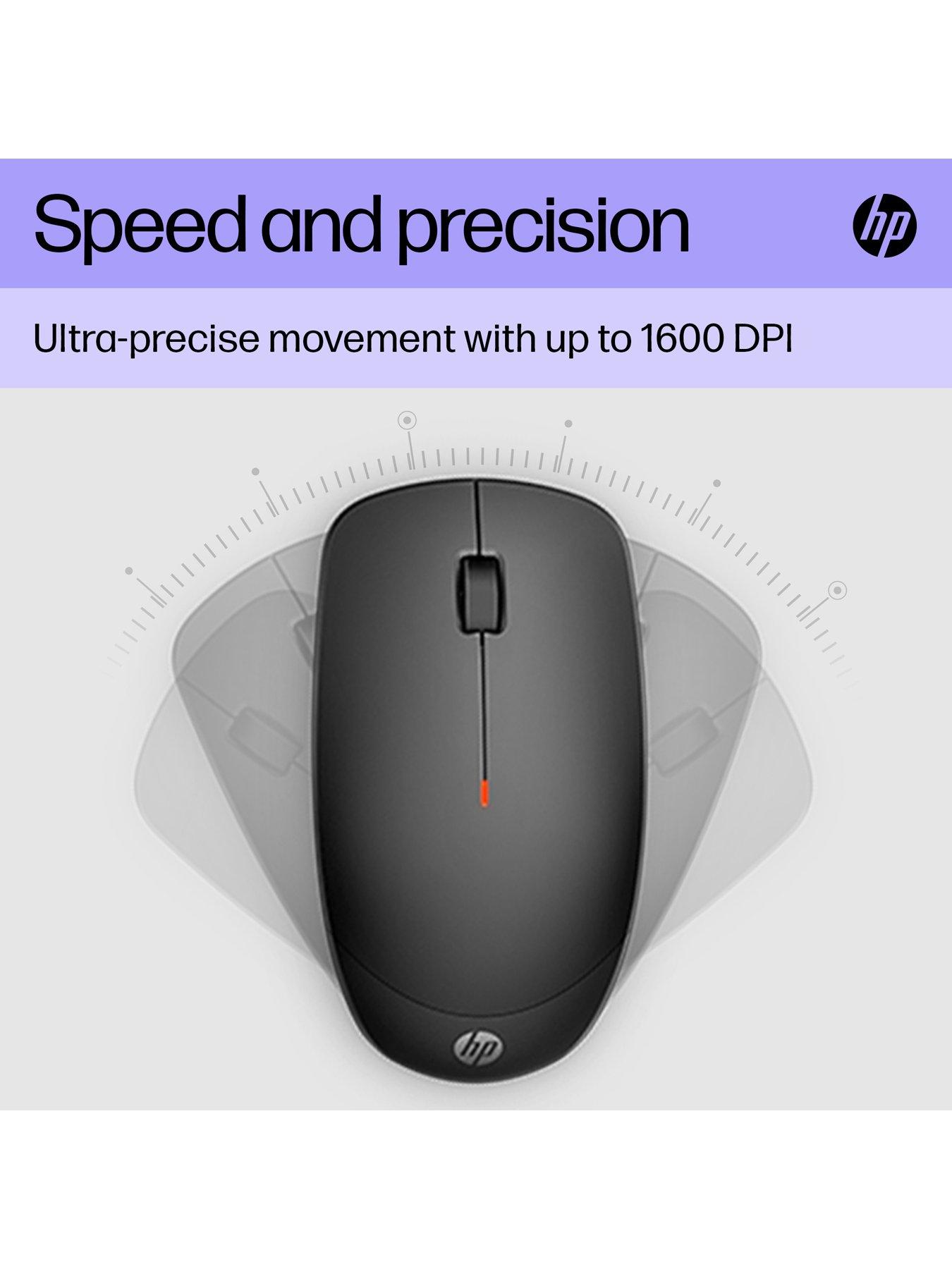 Image 6 of 8 of HP 230 Wireless Keyboard &amp; Mouse Combo - &nbsp;Sleek, Quiet design - Up to 16 Months Battery &nbsp;- Black