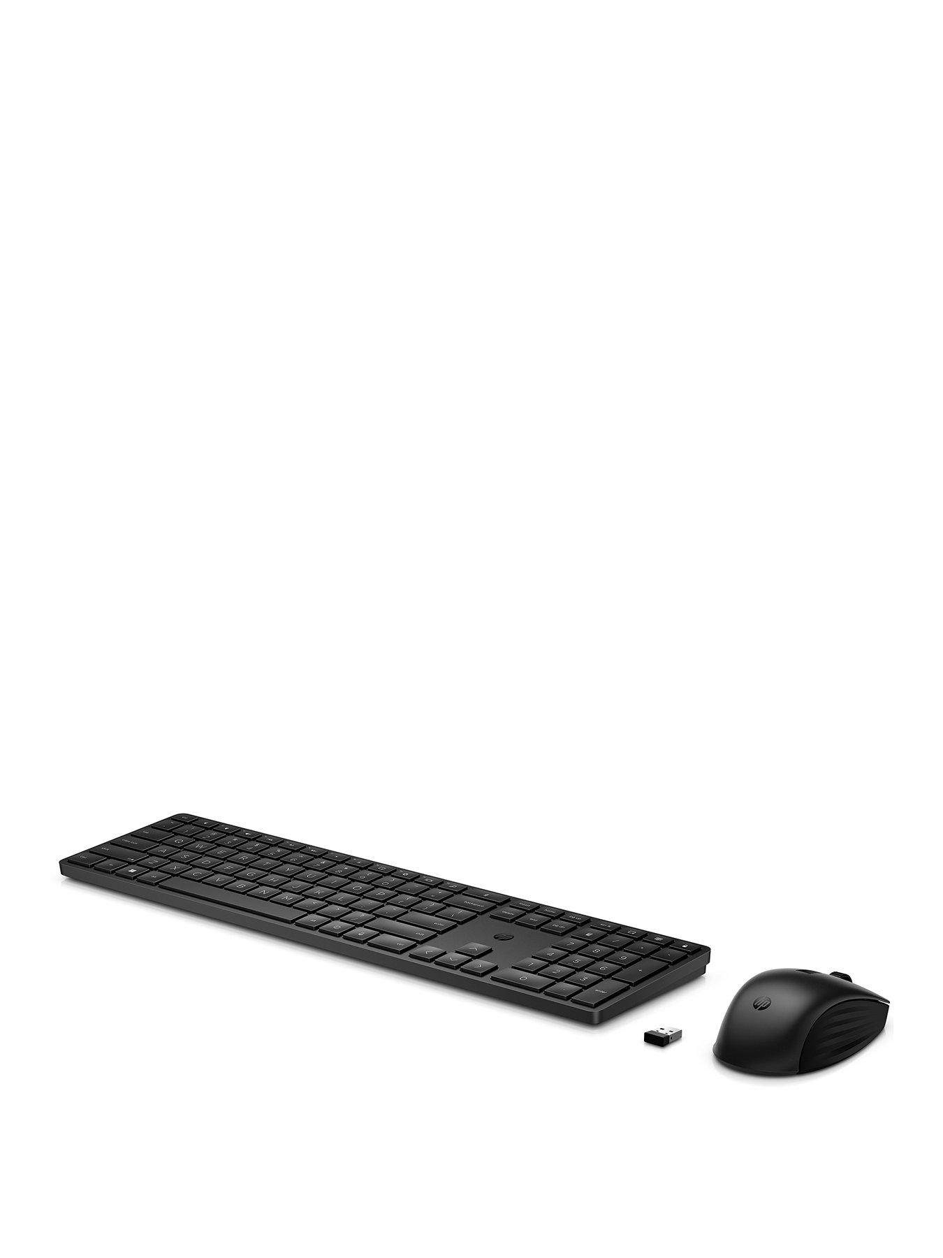 Image 2 of 8 of HP 650 Wireless Keyboard &amp; Mouse Combo - Multi Surface use - 20+ Customisable Keys - 20+ Months Battery - Black