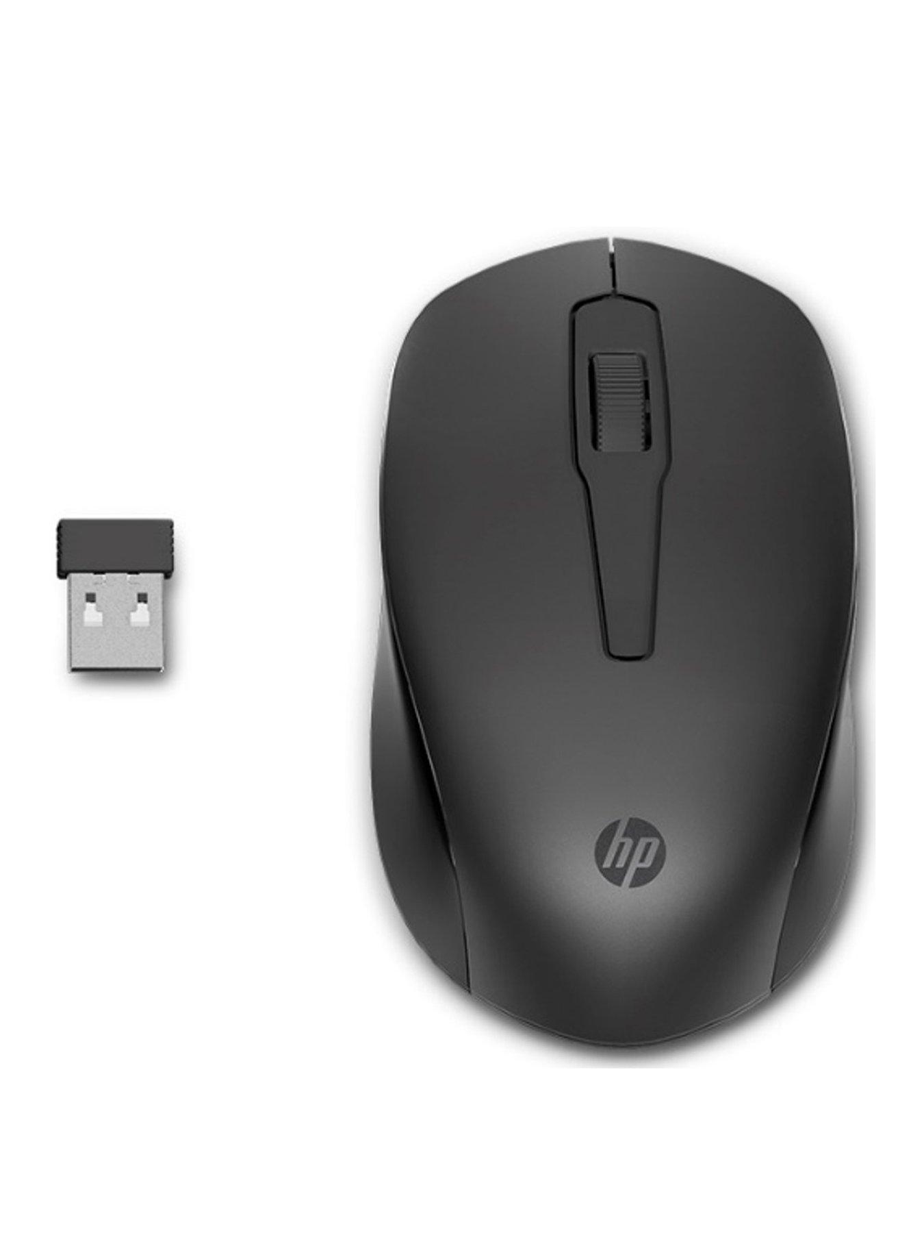 Image 1 of 8 of HP 150 Wireless Mouse - Ambidextrous Design - 3 Buttons, Scroll Wheel - Up to 10 Month Battery - Black