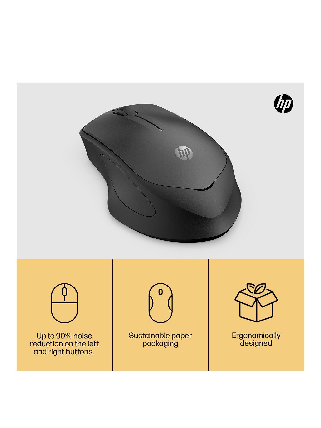 hp-280-silent-pc-wireless-mouse-comfortable-amp-ergonomic-design-90-noise-reduction-up-to-18-months-battery-nbsp--nbspblackback