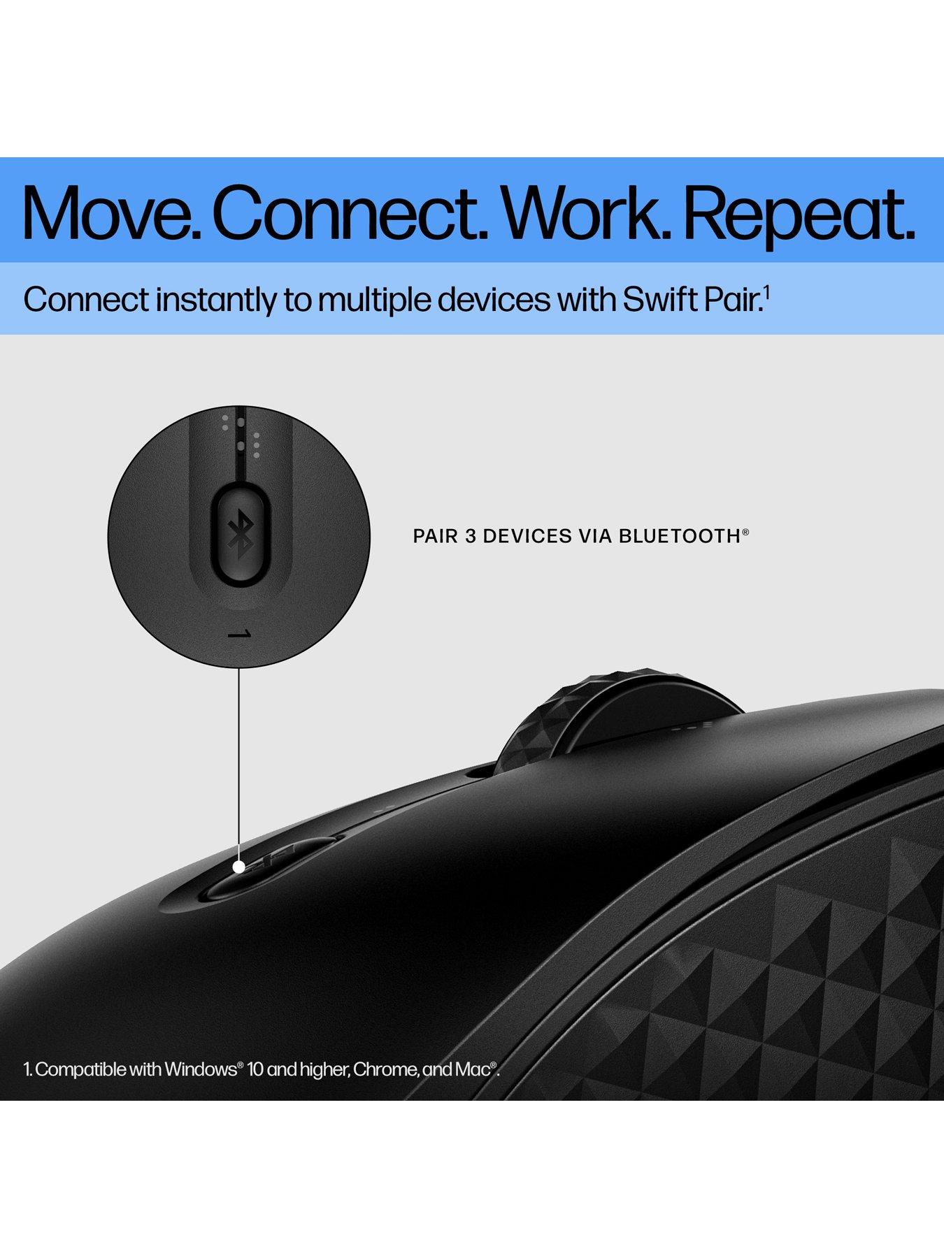 hp-420-programmable-wireless-mouse-6-programmable-buttons-multi-surface-sensor-nbspchrome-pc-mac-up-to-24-months-battery-nbspblackoutfit