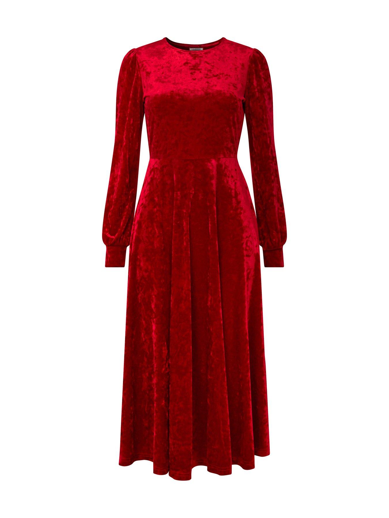 joe-browns-stella-velour-dress-reddetail