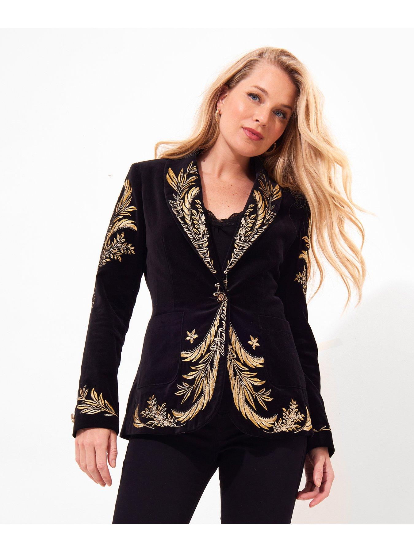 joe-browns-embroidered-boutique-jacket-blackstillFront